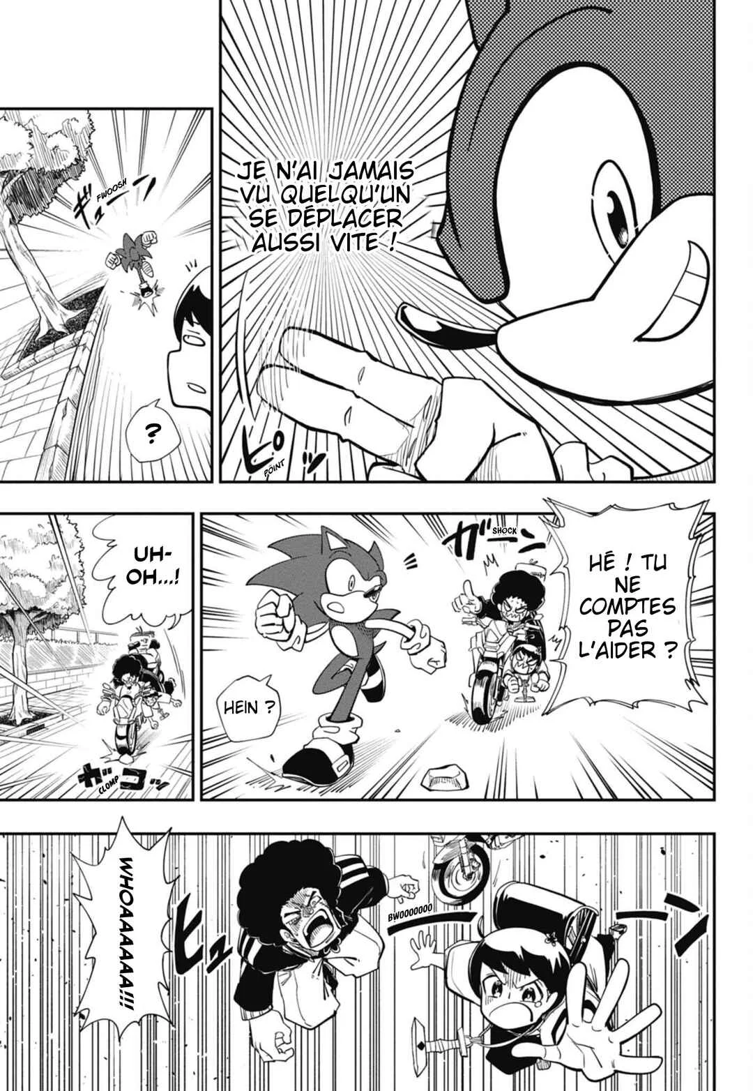 Sonic to Yuuki no Tsurugi Chapitre 1: Sonic et Yûta, l'escargot. - Page 13