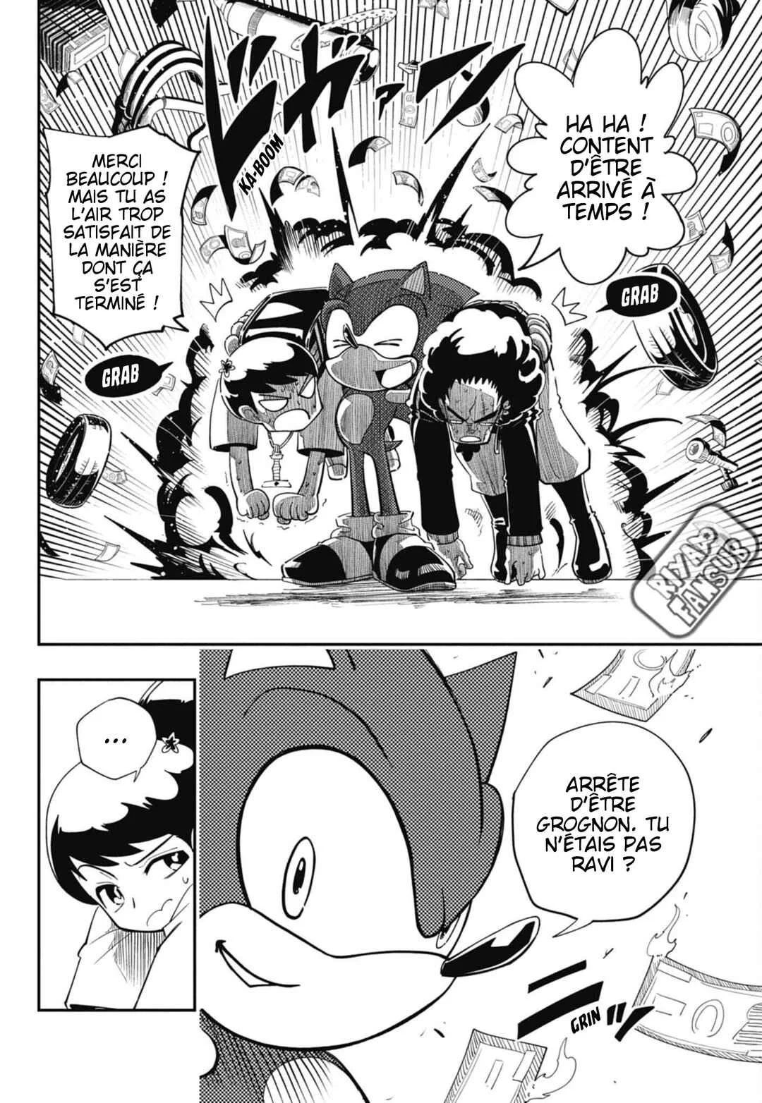Sonic to Yuuki no Tsurugi Chapitre 1: Sonic et Yûta, l'escargot. - Page 14