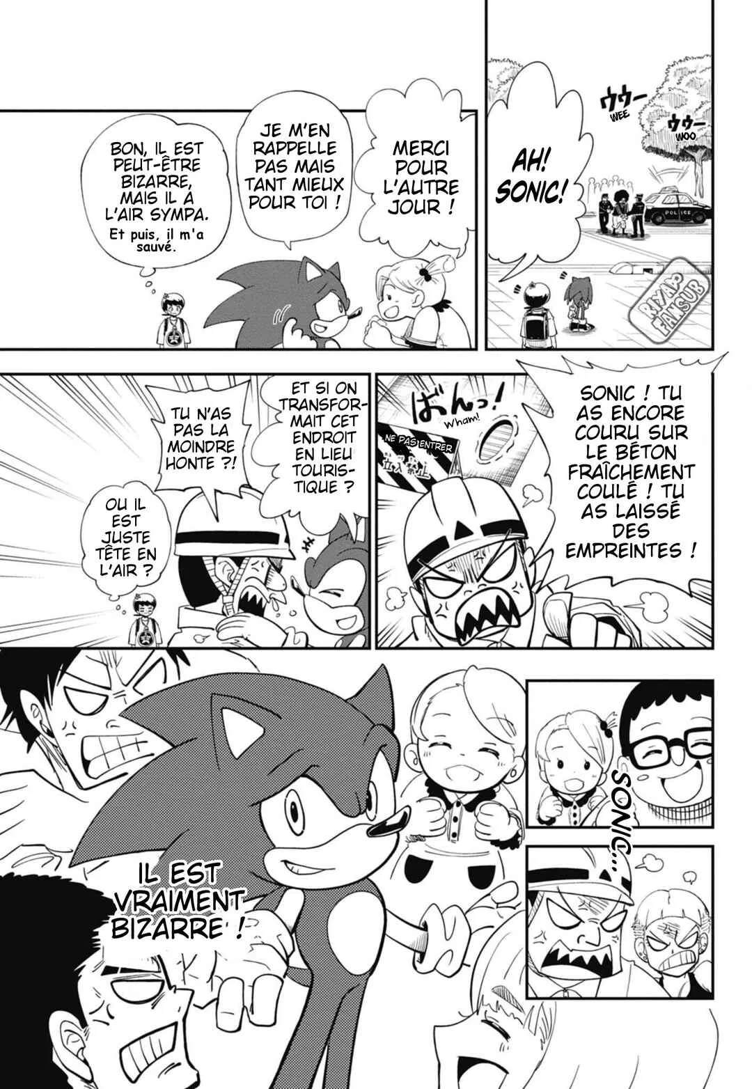 Sonic to Yuuki no Tsurugi Chapitre 1: Sonic et Yûta, l'escargot. - Page 15