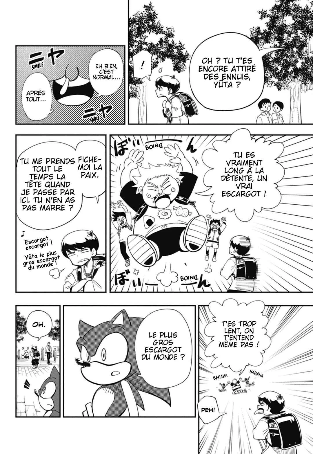 Sonic to Yuuki no Tsurugi Chapitre 1: Sonic et Yûta, l'escargot. - Page 16