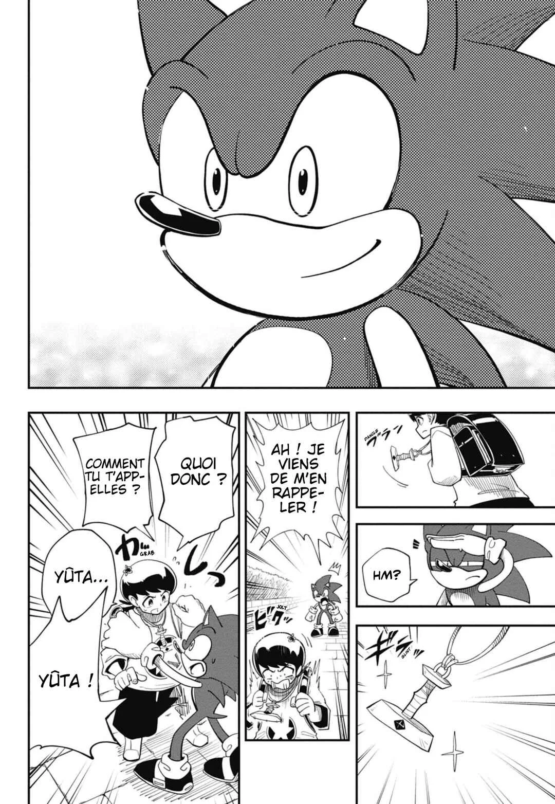 Sonic to Yuuki no Tsurugi Chapitre 1: Sonic et Yûta, l'escargot. - Page 20