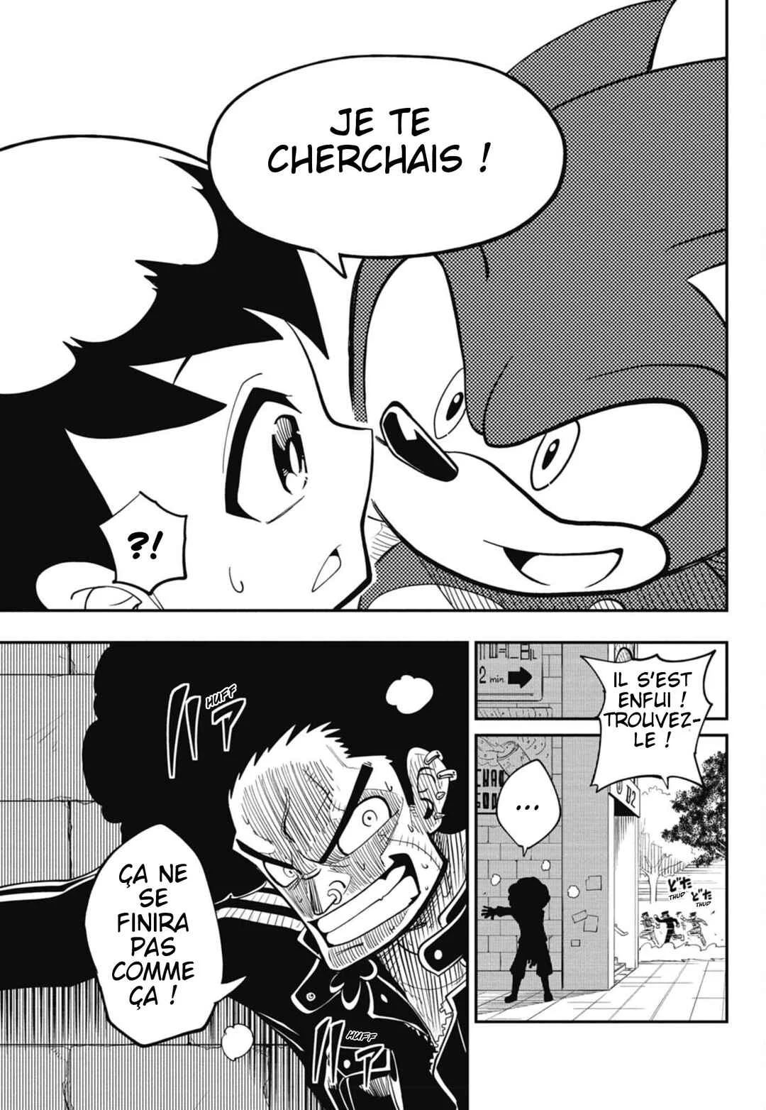 Sonic to Yuuki no Tsurugi Chapitre 1: Sonic et Yûta, l'escargot. - Page 21