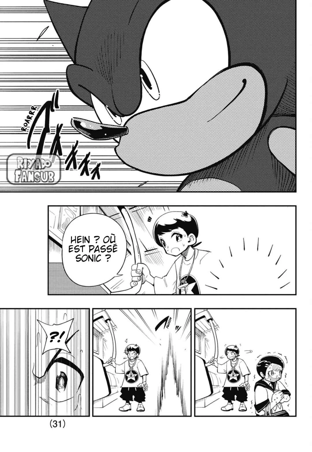 Sonic to Yuuki no Tsurugi Chapitre 1: Sonic et Yûta, l'escargot. - Page 31