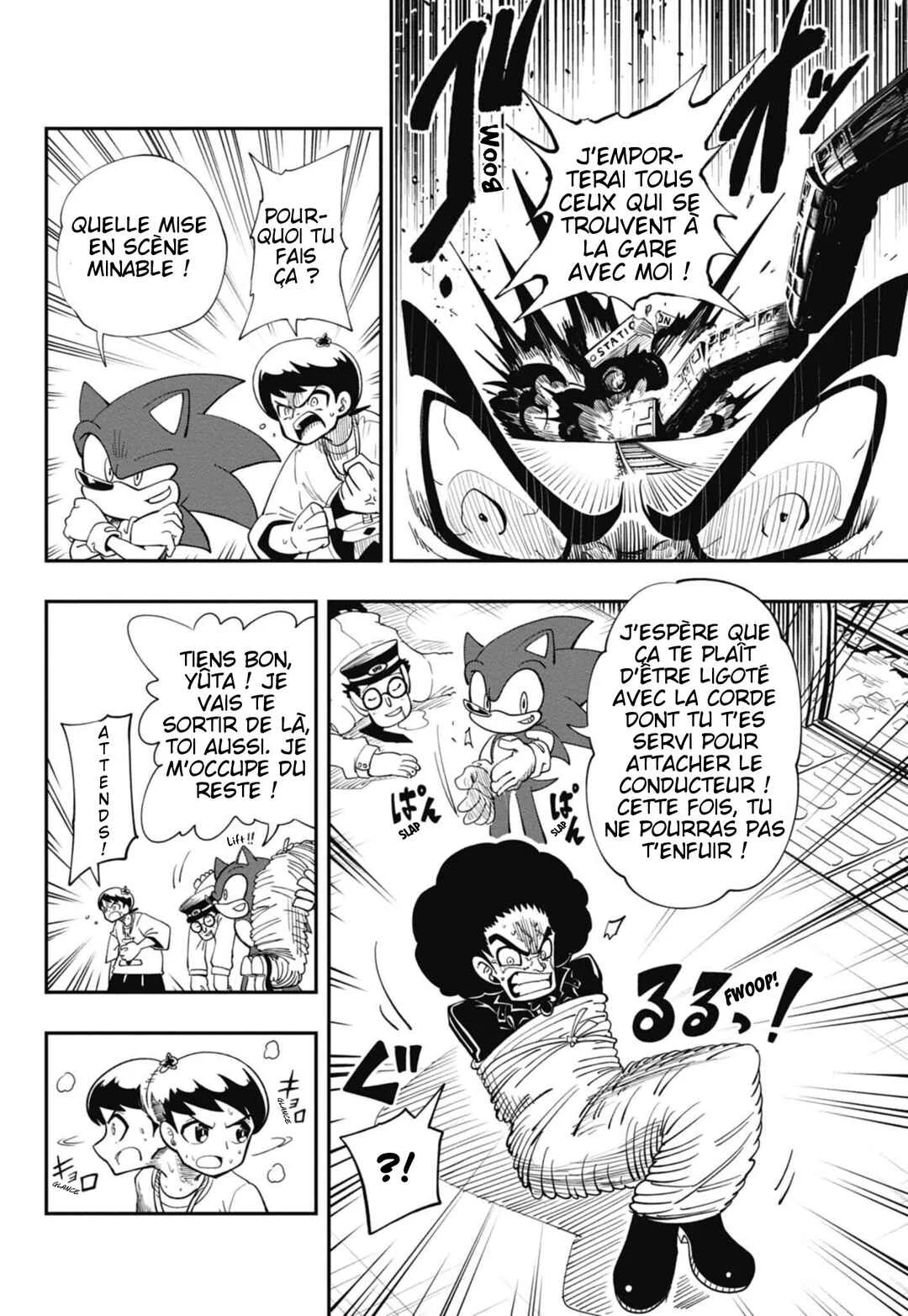 Sonic to Yuuki no Tsurugi Chapitre 1: Sonic et Yûta, l'escargot. - Page 36