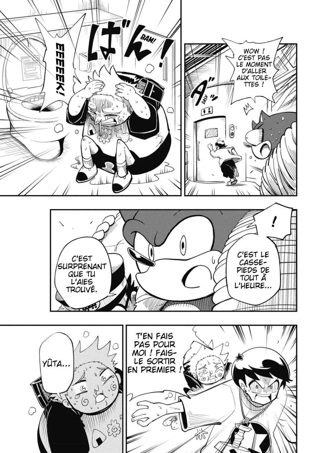 Sonic to Yuuki no Tsurugi Chapitre 1: Sonic et Yûta, l'escargot. - Page 37