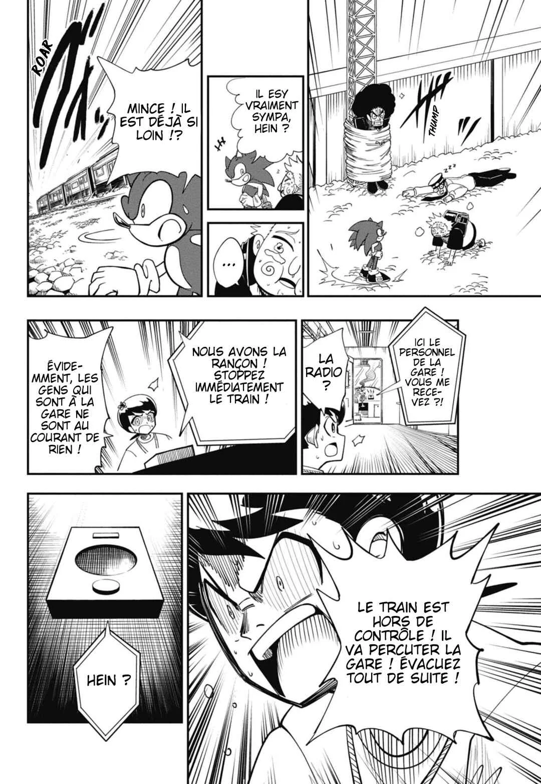 Sonic to Yuuki no Tsurugi Chapitre 1: Sonic et Yûta, l'escargot. - Page 38