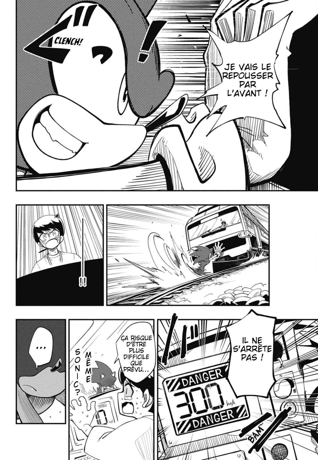 Sonic to Yuuki no Tsurugi Chapitre 1: Sonic et Yûta, l'escargot. - Page 40