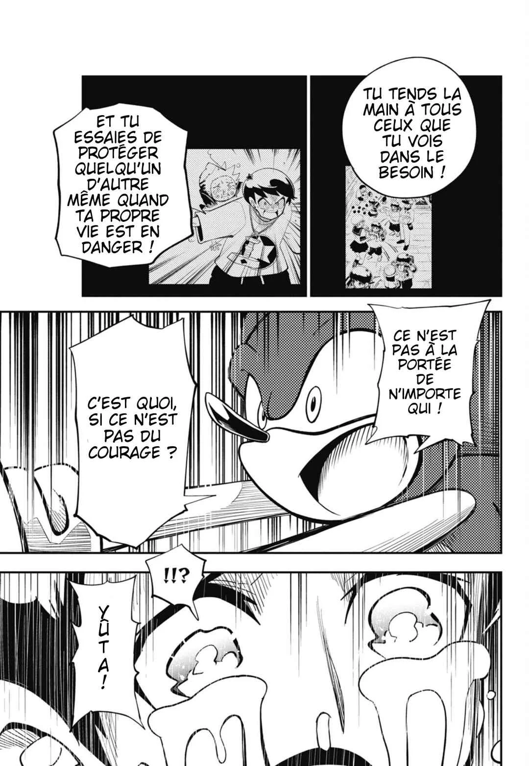 Sonic to Yuuki no Tsurugi Chapitre 1: Sonic et Yûta, l'escargot. - Page 43