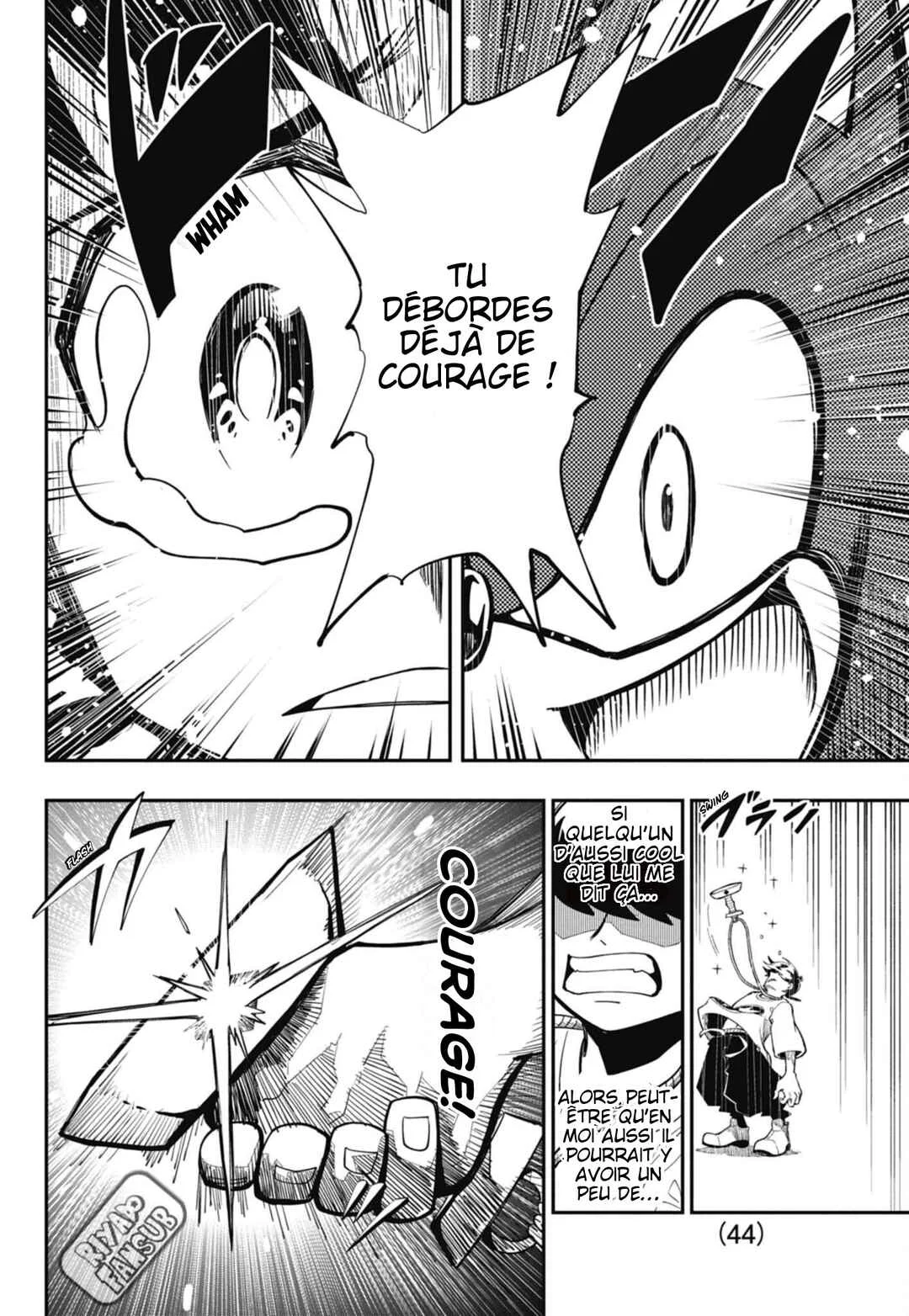 Sonic to Yuuki no Tsurugi Chapitre 1: Sonic et Yûta, l'escargot. - Page 44