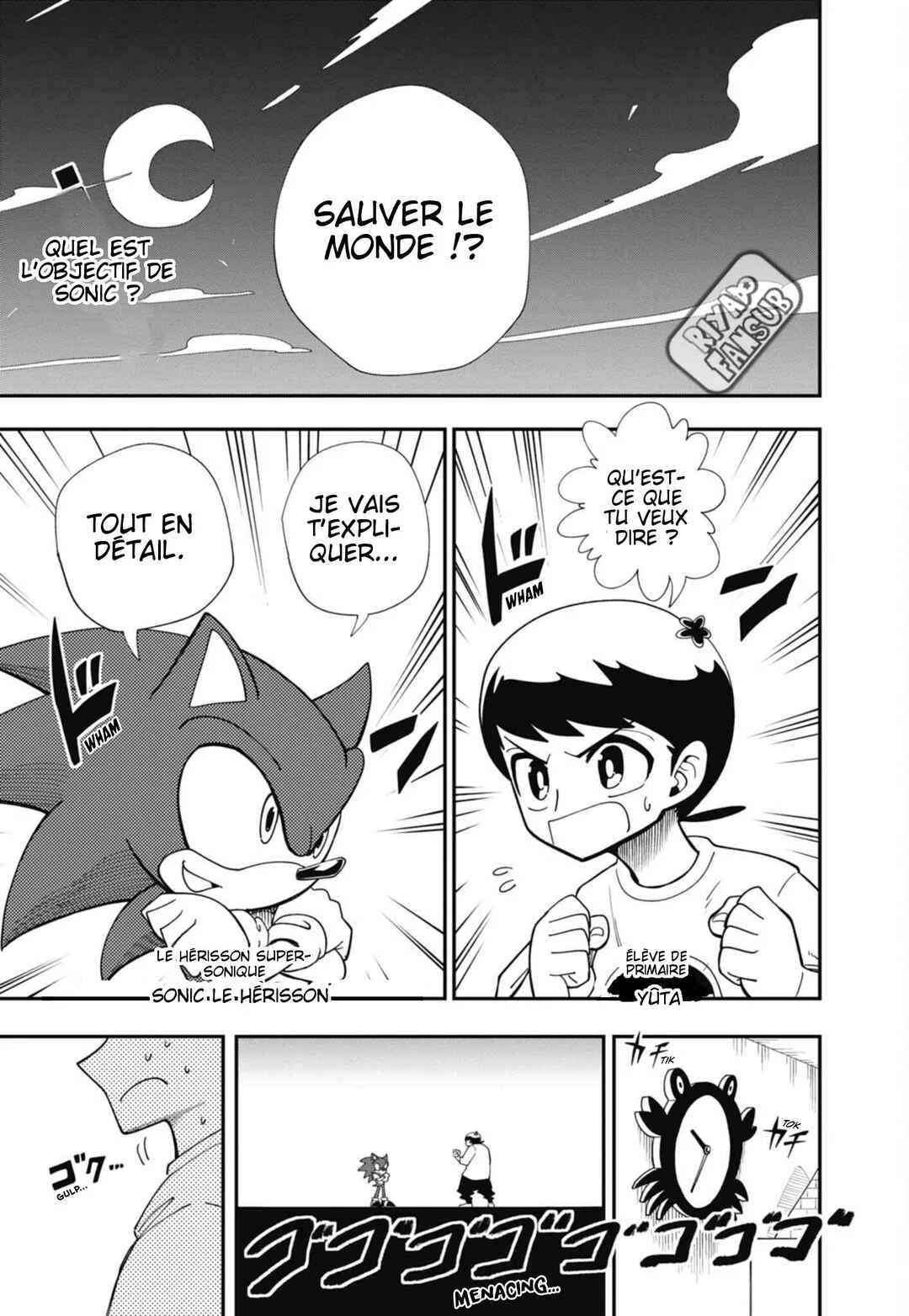 Sonic to Yuuki no Tsurugi Chapitre 2: Ce dont tu as besoin. - Page 4