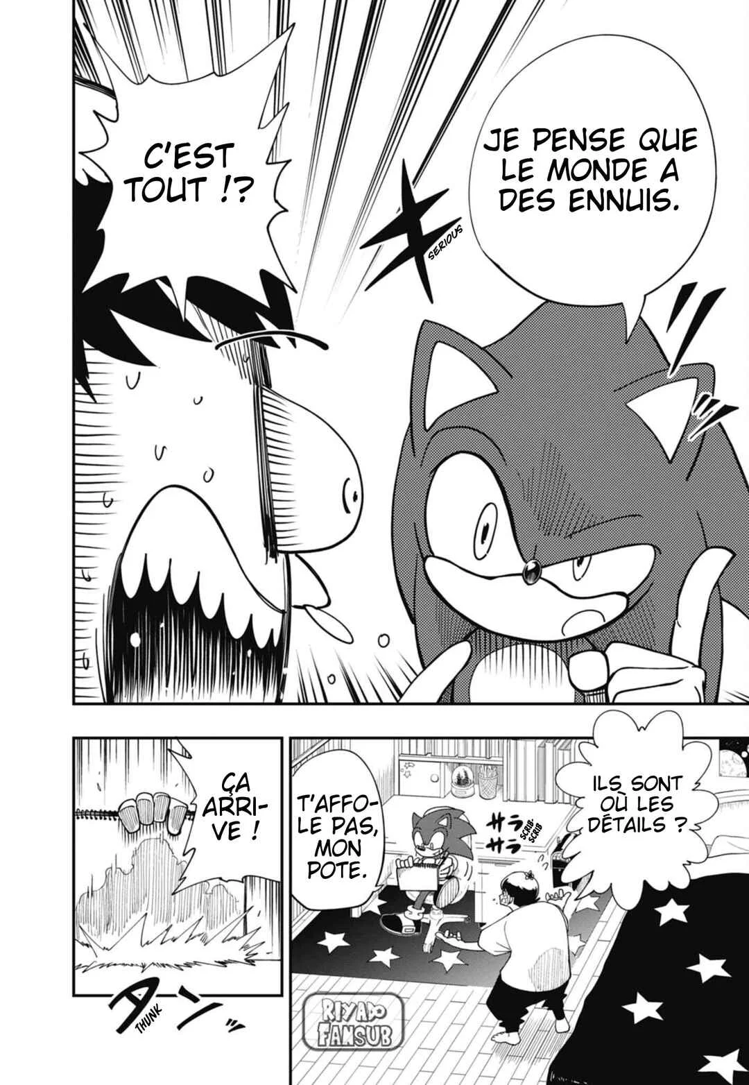 Sonic to Yuuki no Tsurugi Chapitre 2: Ce dont tu as besoin. - Page 5