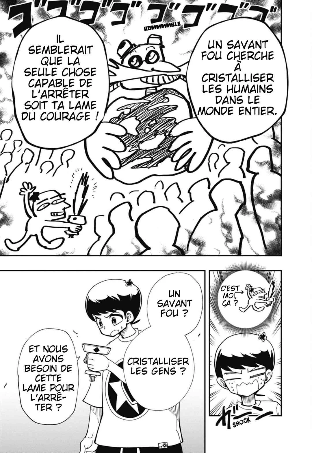 Sonic to Yuuki no Tsurugi Chapitre 2: Ce dont tu as besoin. - Page 6