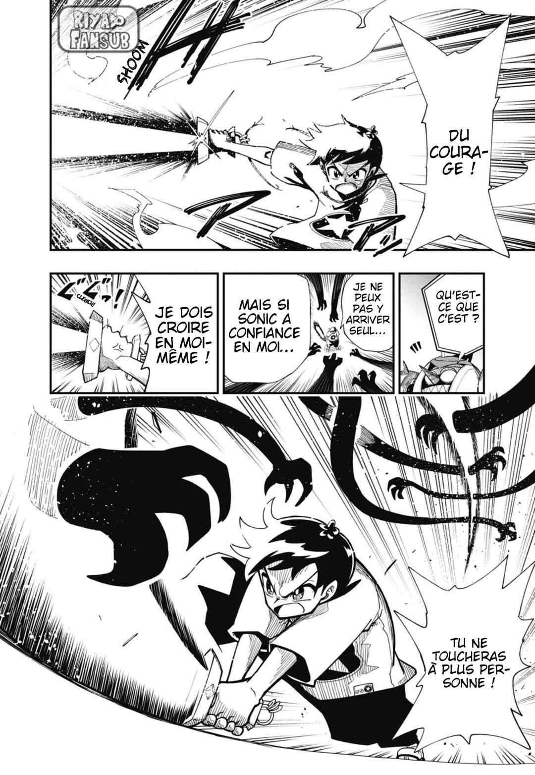 Sonic to Yuuki no Tsurugi Chapitre 2: Ce dont tu as besoin. - Page 27
