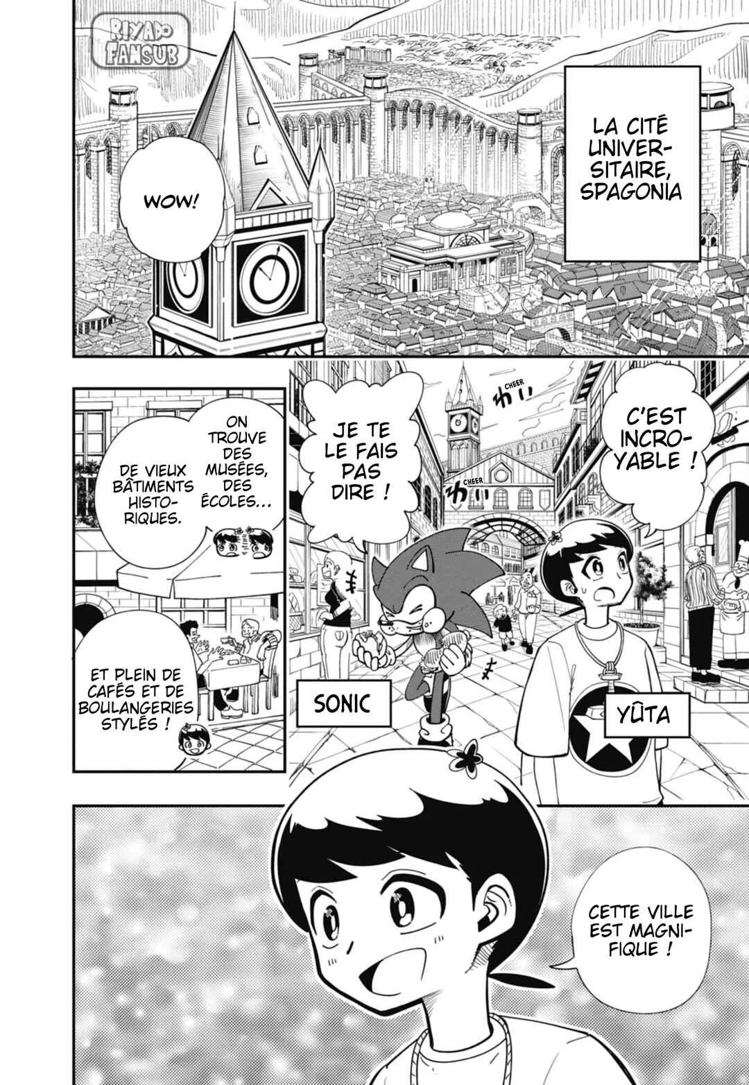 Sonic to Yuuki no Tsurugi Chapitre 3: L'apparition de Tails. - Page 4