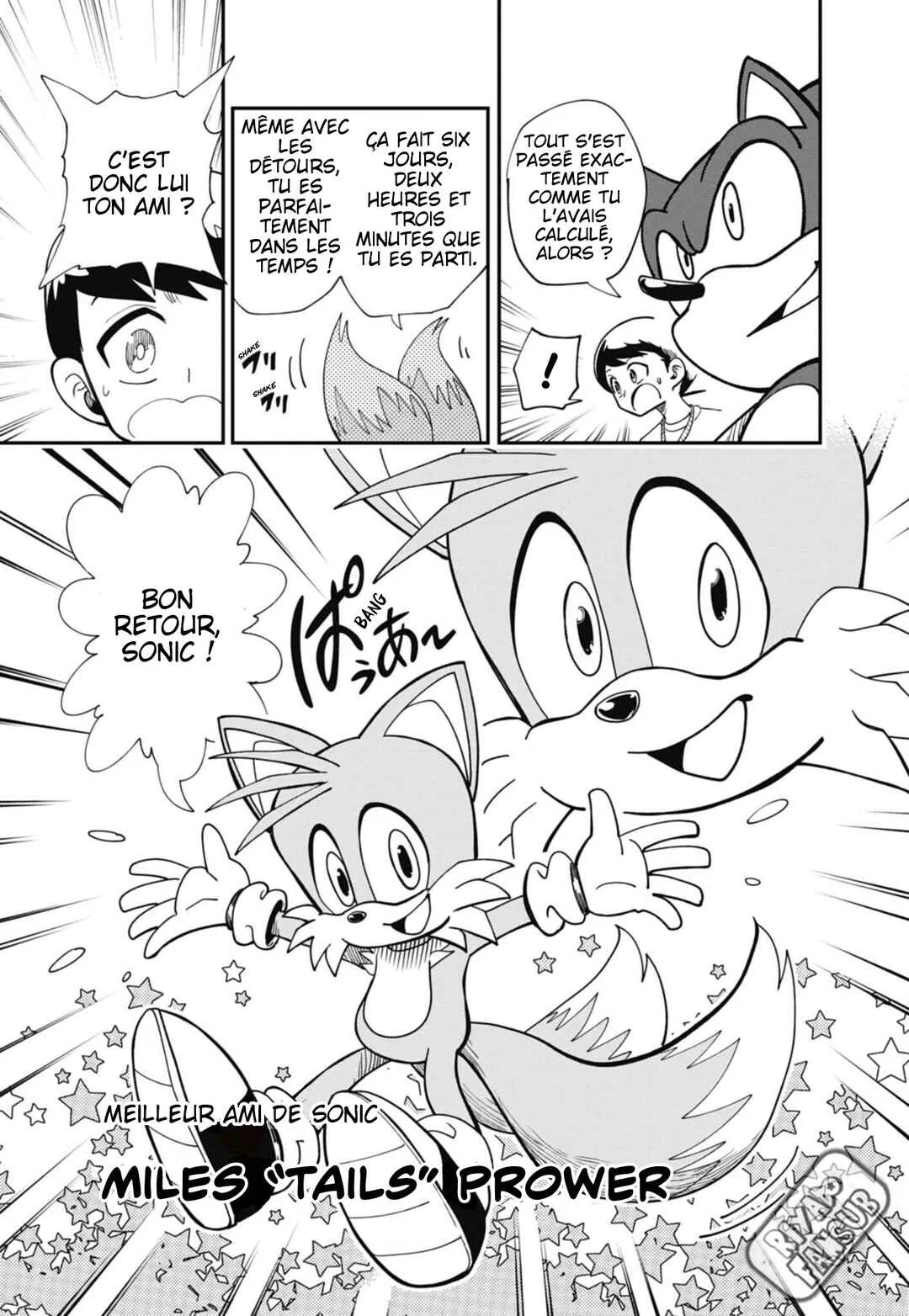Sonic to Yuuki no Tsurugi Chapitre 3: L'apparition de Tails. - Page 7