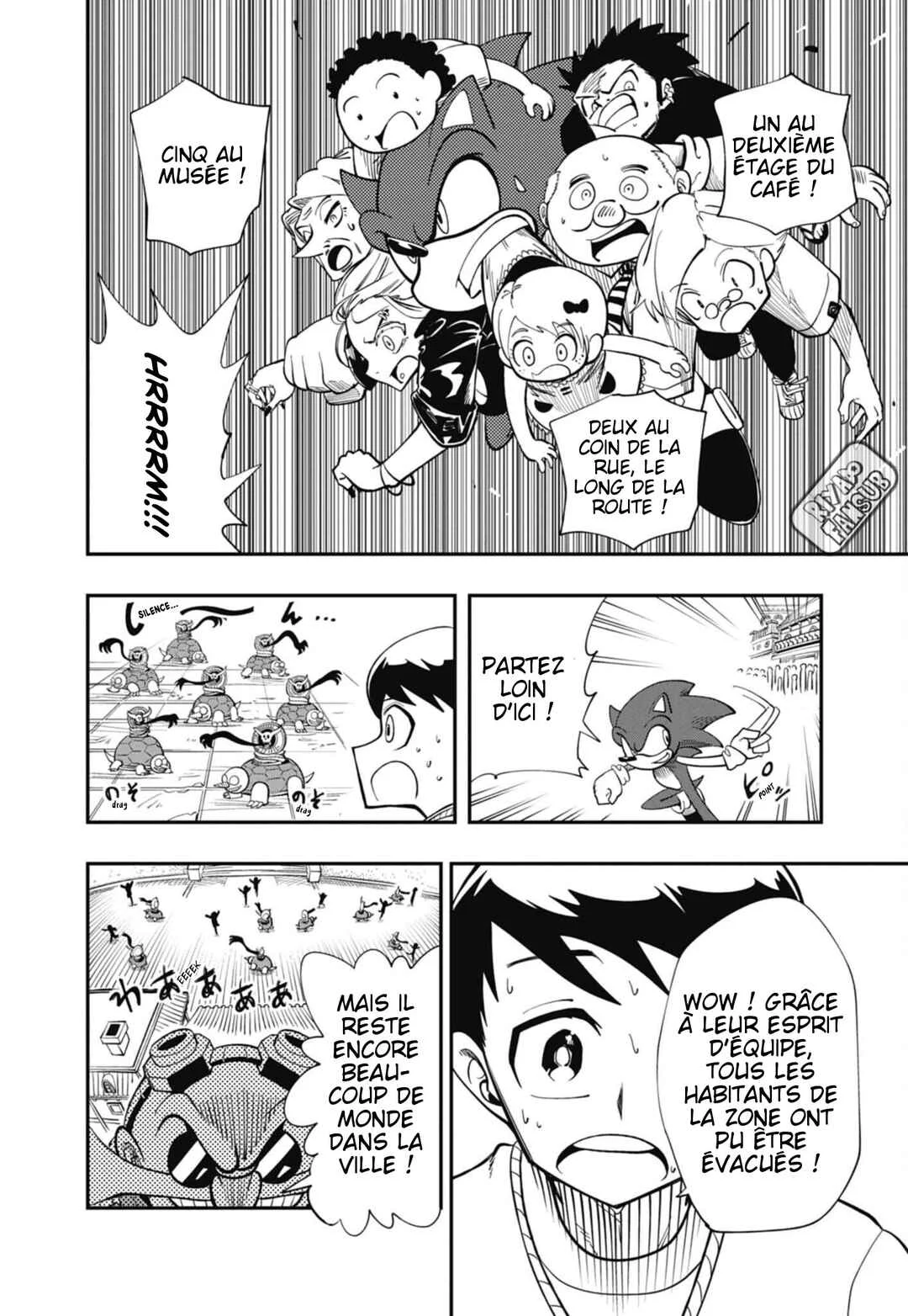 Sonic to Yuuki no Tsurugi Chapitre 3: L'apparition de Tails. - Page 19
