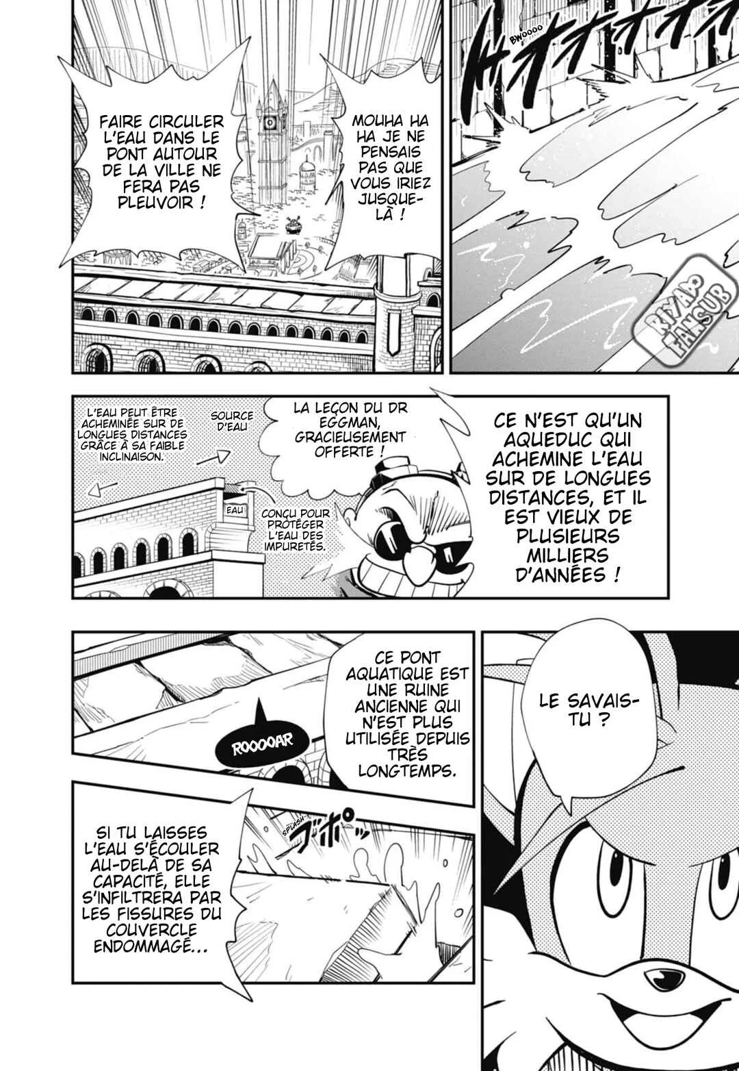 Sonic to Yuuki no Tsurugi Chapitre 3: L'apparition de Tails. - Page 25