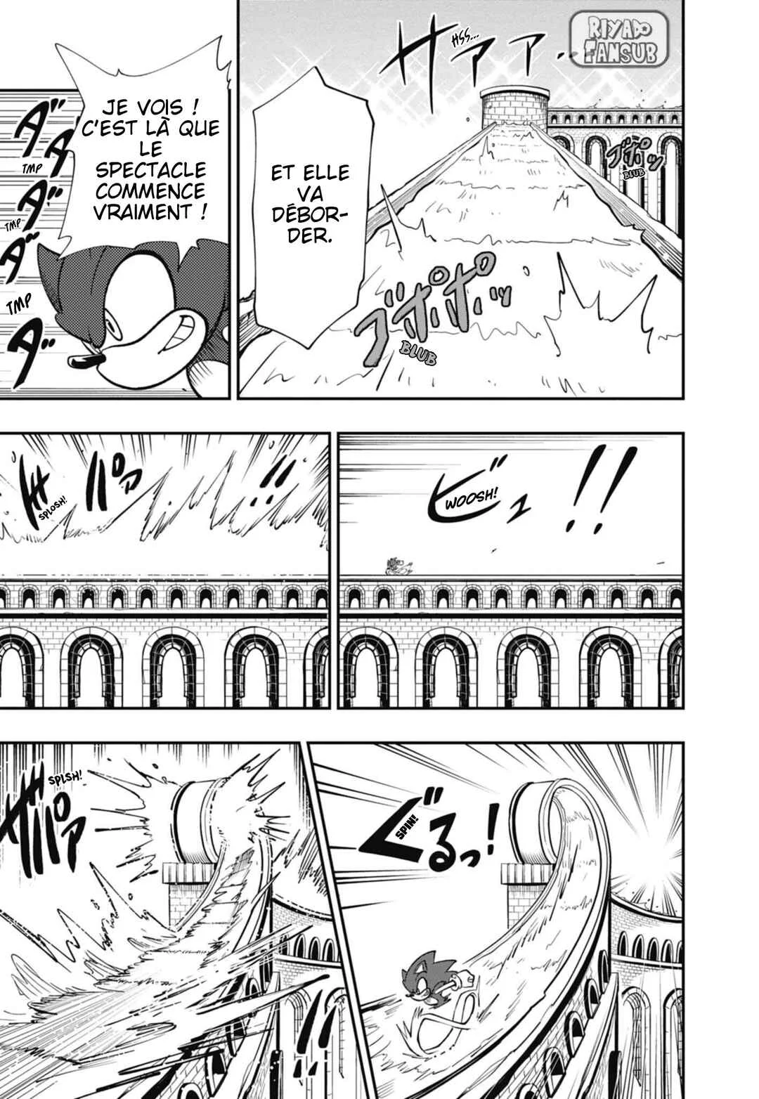 Sonic to Yuuki no Tsurugi Chapitre 3: L'apparition de Tails. - Page 26