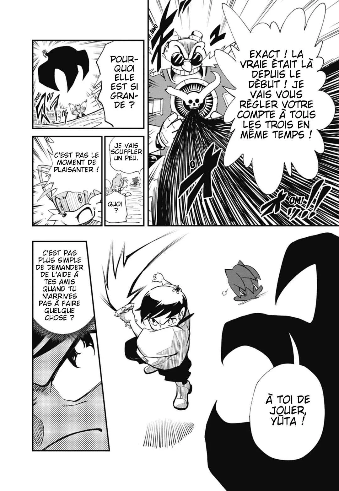 Sonic to Yuuki no Tsurugi Chapitre 3: L'apparition de Tails. - Page 29
