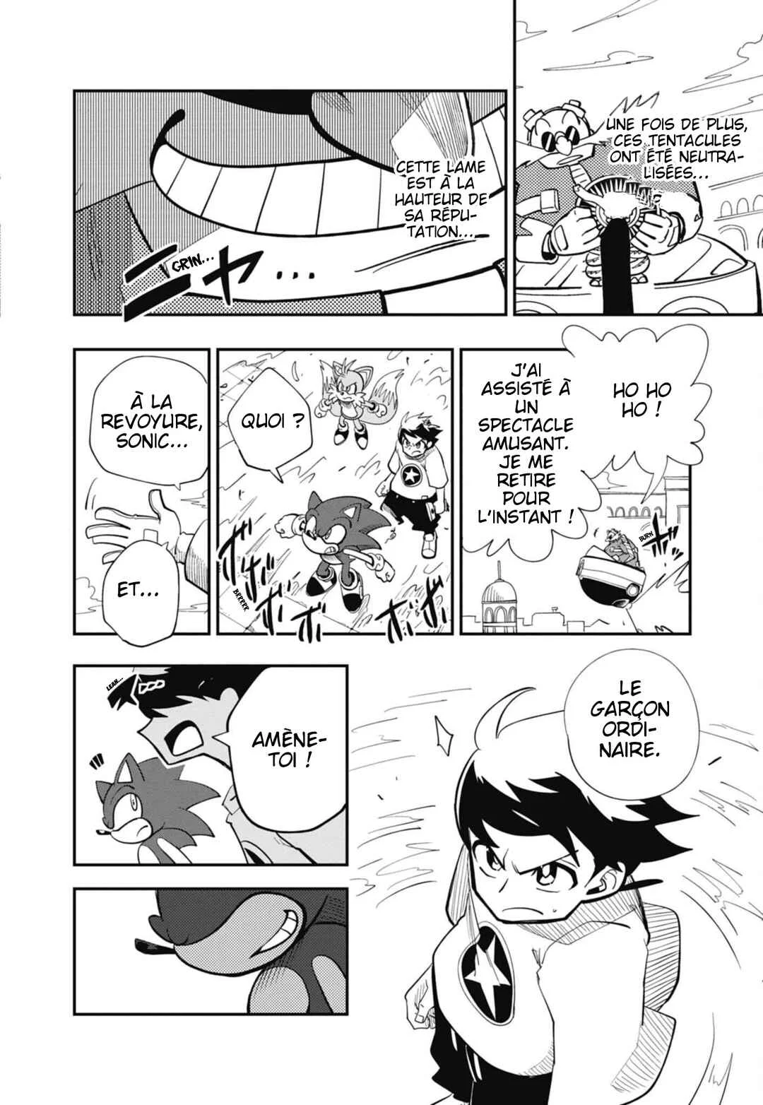 Sonic to Yuuki no Tsurugi Chapitre 3: L'apparition de Tails. - Page 31