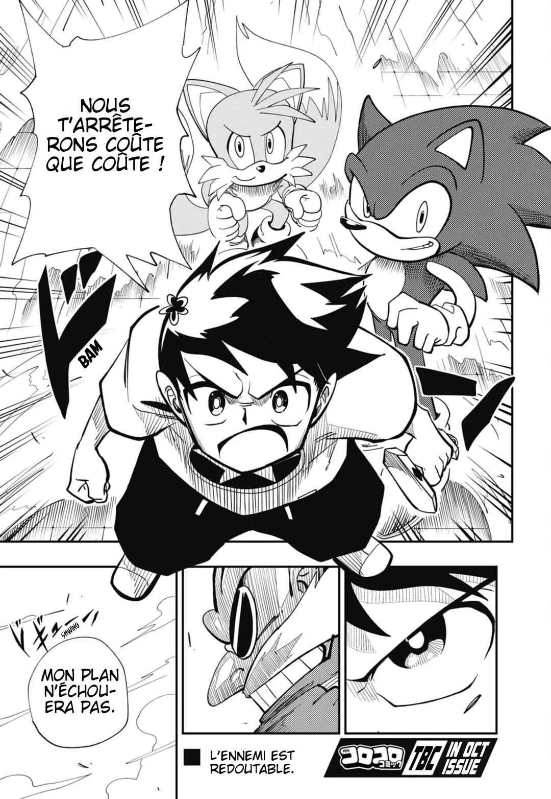 Sonic to Yuuki no Tsurugi Chapitre 3: L'apparition de Tails. - Page 32