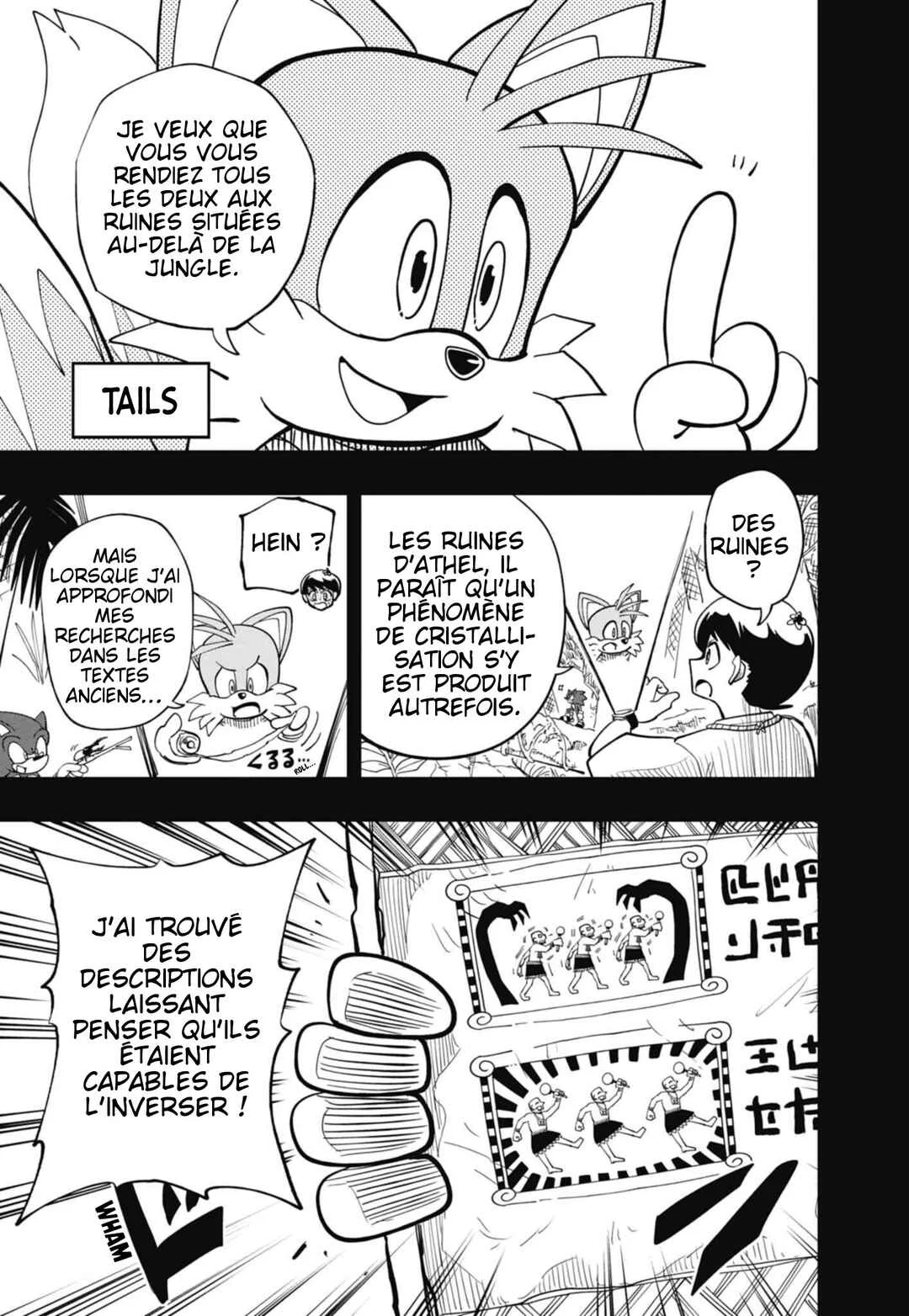 Sonic to Yuuki no Tsurugi Chapitre 4: Traversez la jungle à toute vitesse ! - Page 5
