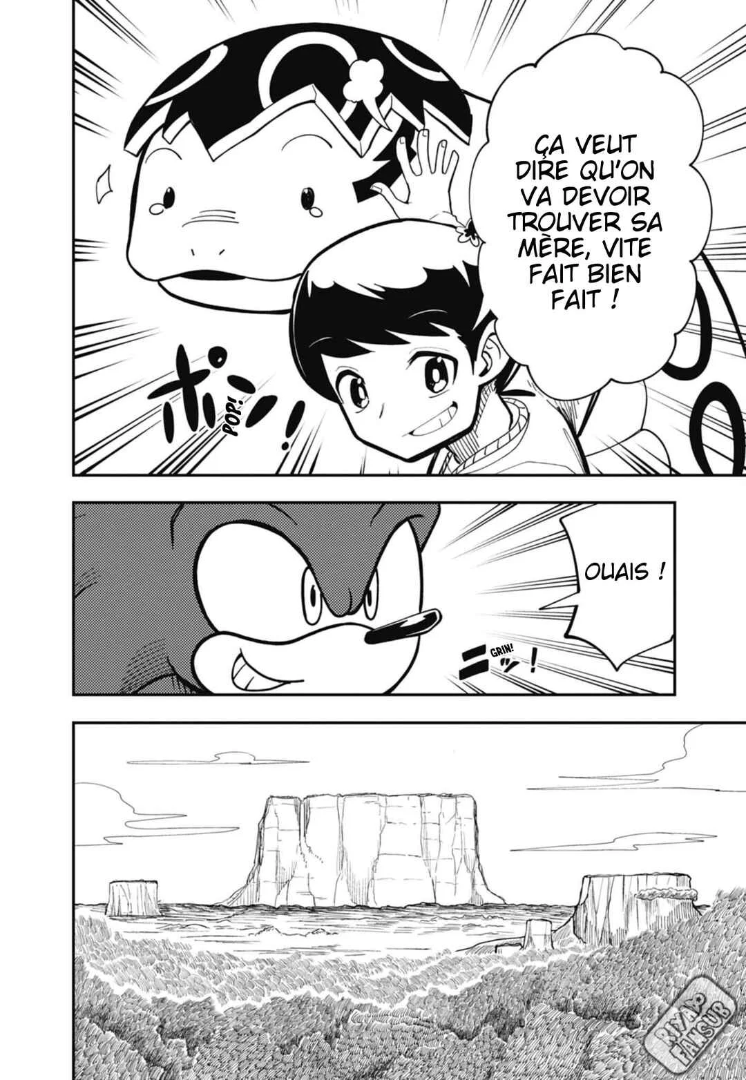 Sonic to Yuuki no Tsurugi Chapitre 4: Traversez la jungle à toute vitesse ! - Page 10