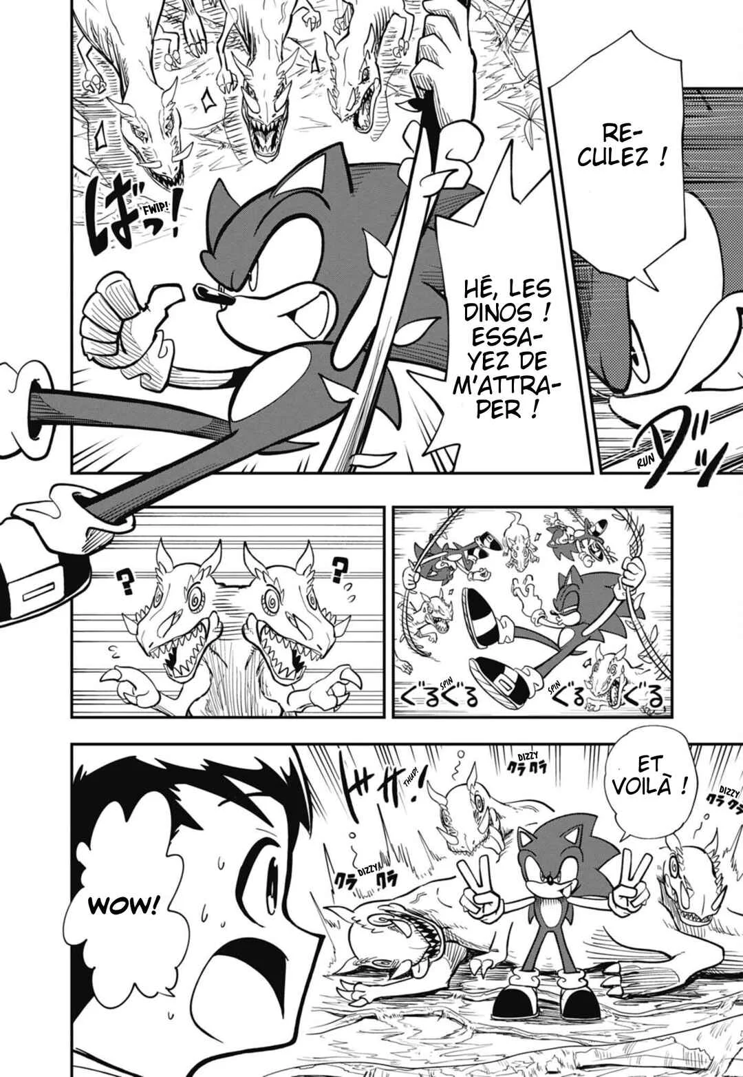 Sonic to Yuuki no Tsurugi Chapitre 4: Traversez la jungle à toute vitesse ! - Page 20