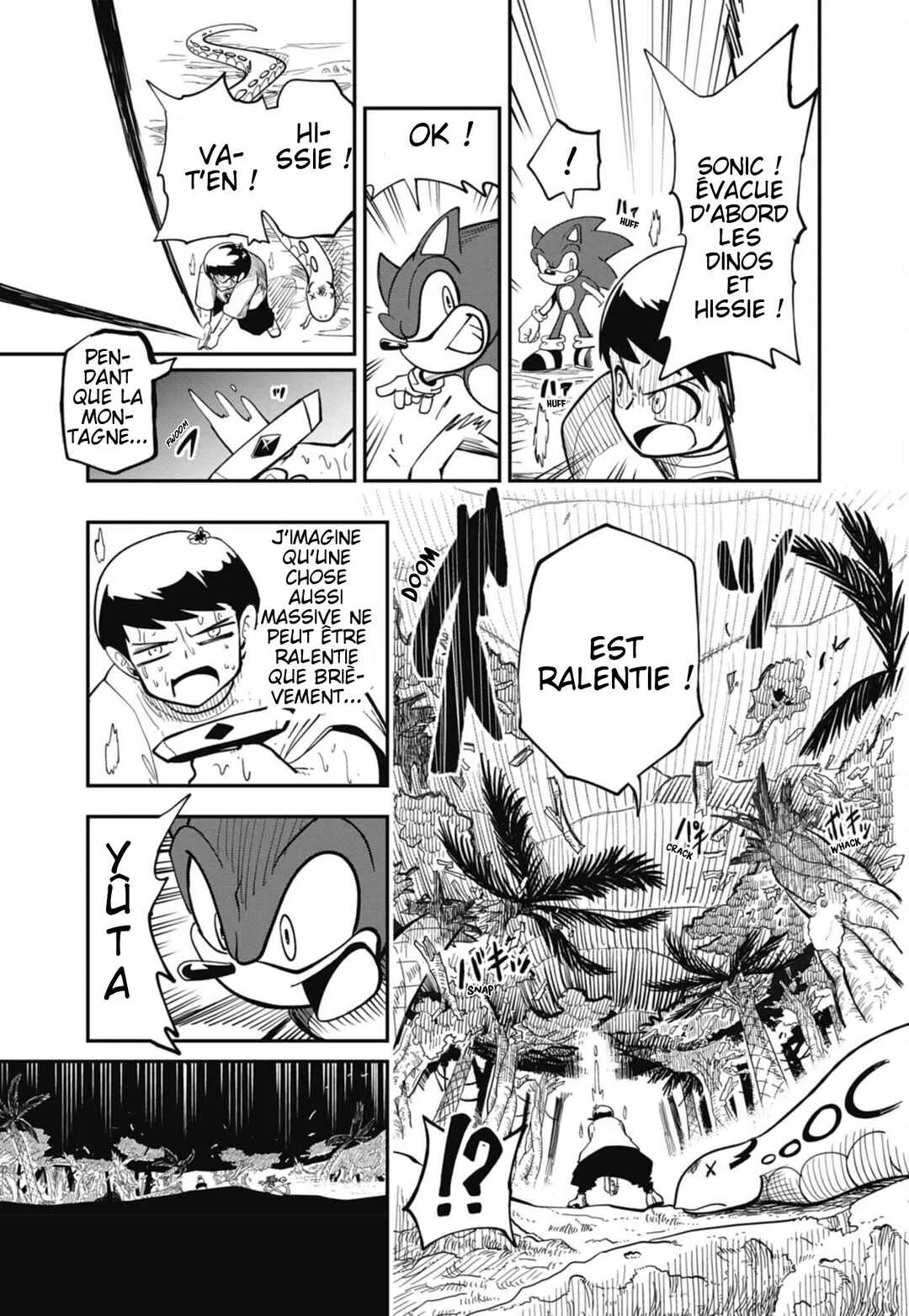 Sonic to Yuuki no Tsurugi Chapitre 4: Traversez la jungle à toute vitesse ! - Page 25