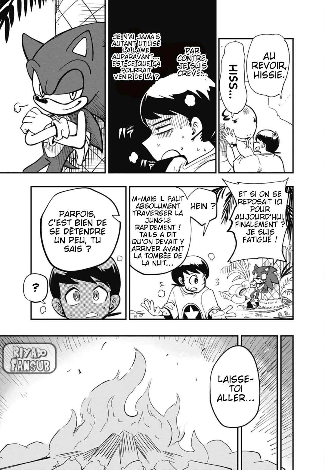 Sonic to Yuuki no Tsurugi Chapitre 4: Traversez la jungle à toute vitesse ! - Page 29