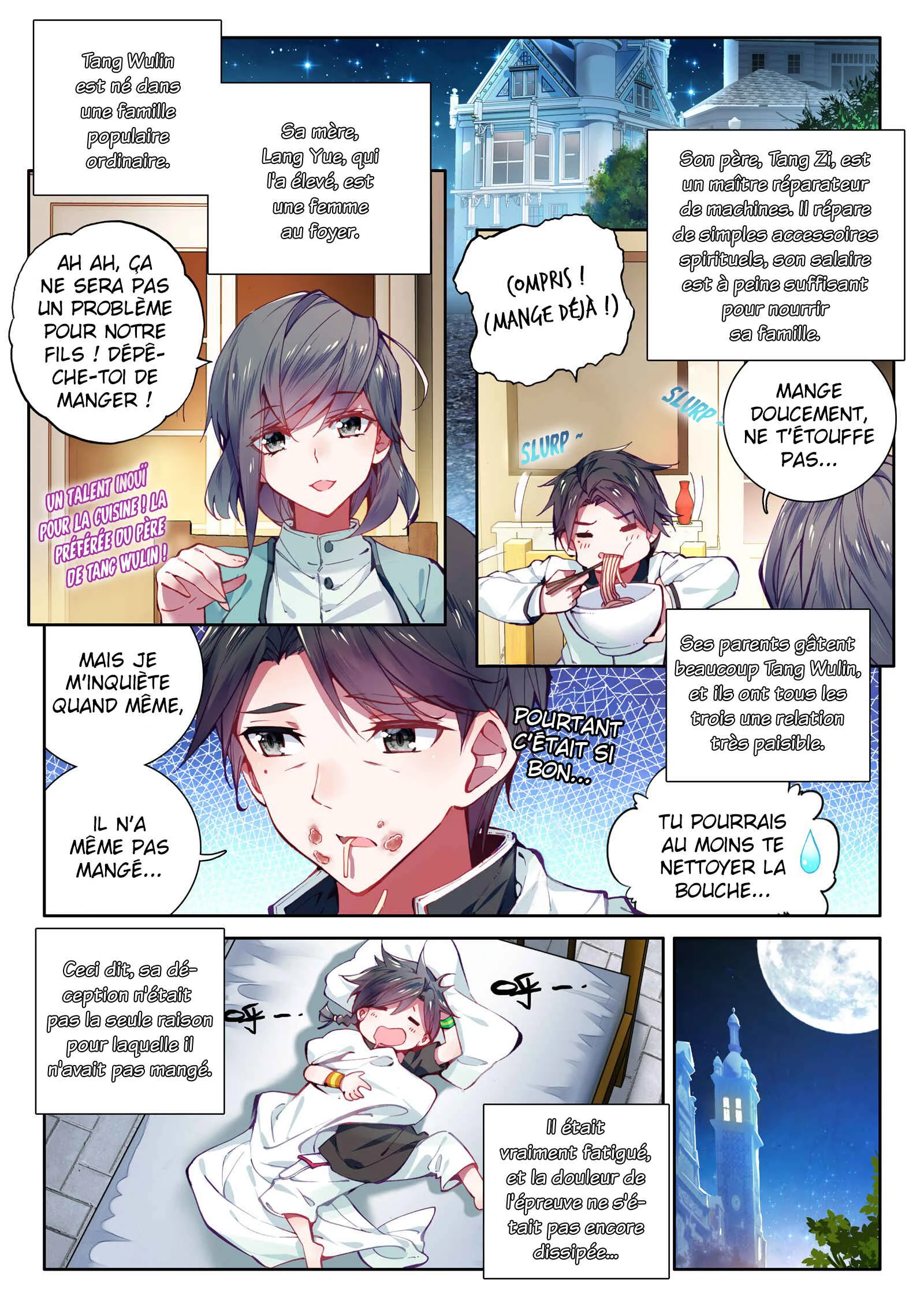 Soul Land III - The Legend of the Dragon King Chapitre 2: La rentrée - Page 4