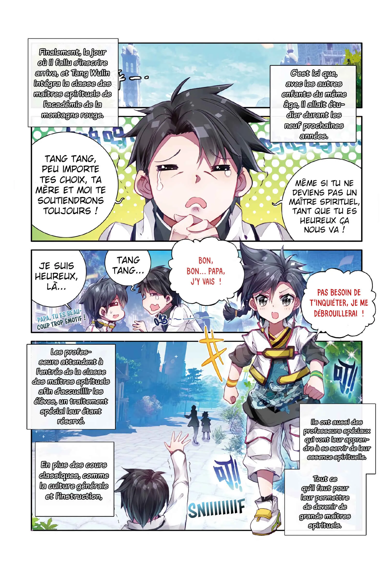 Soul Land III - The Legend of the Dragon King Chapitre 2: La rentrée - Page 10
