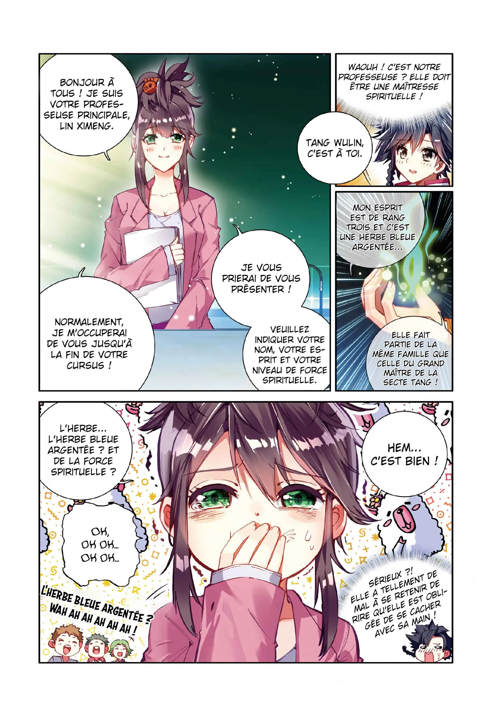 Soul Land III - The Legend of the Dragon King Chapitre 2: La rentrée - Page 14