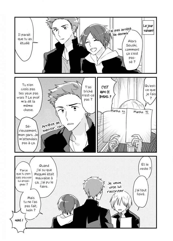 Soushi Souai Chapitre 5: Préparations pour les examens - Page 6