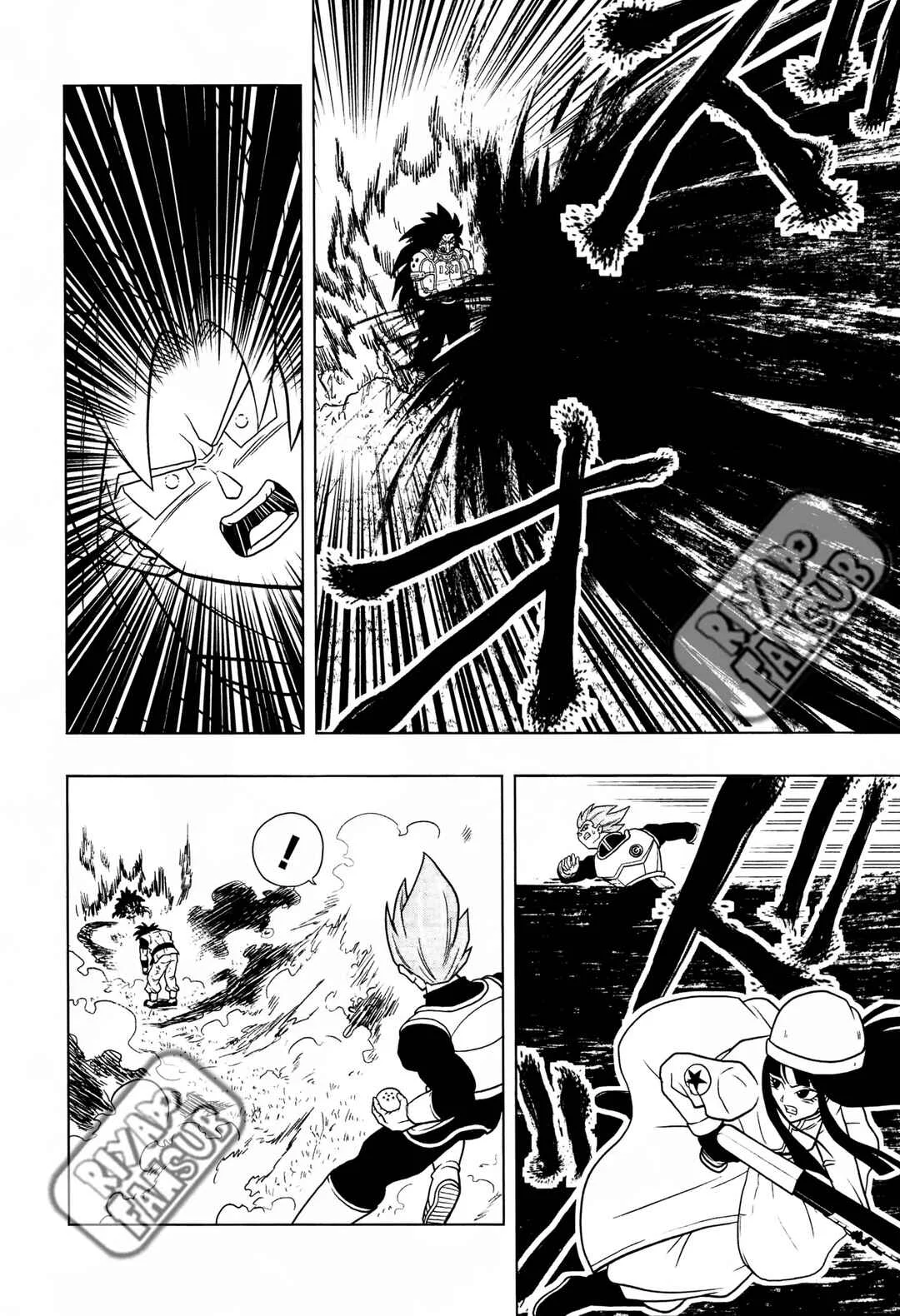 Super Dragon Ball Heroes: Universe Mission!! Chapitre 2: Trunks le prisonnier. - Page 13