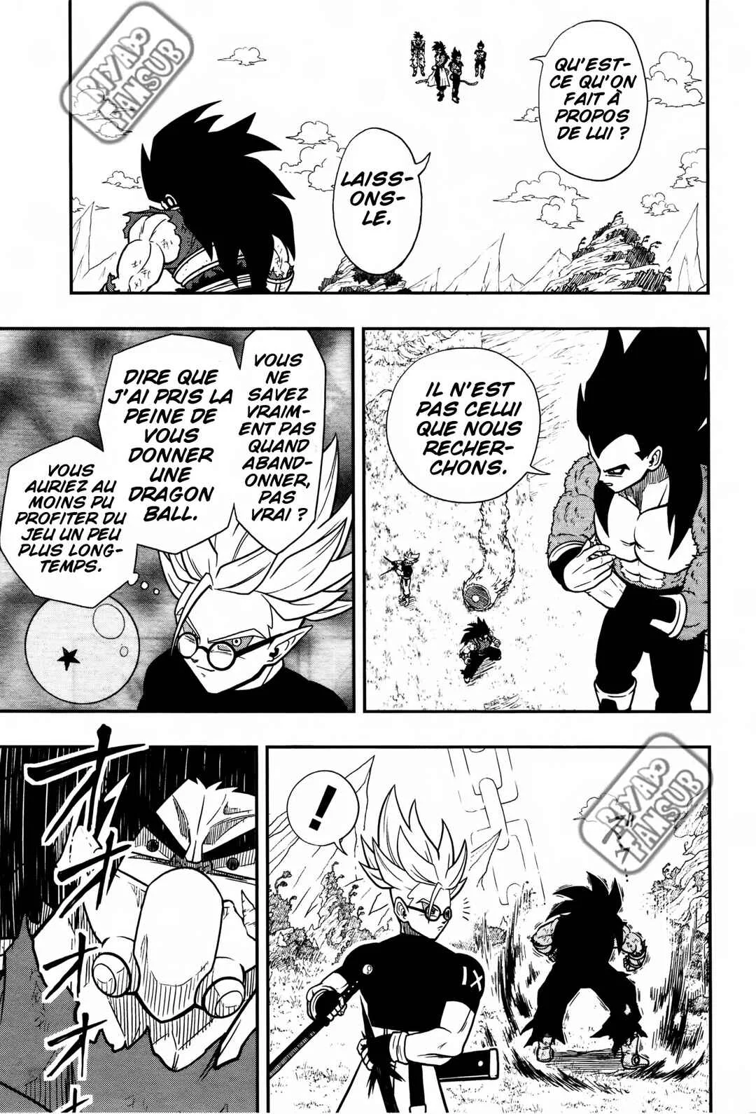 Super Dragon Ball Heroes: Universe Mission!! Chapitre 5: Ceux qui ont sauvé Goku et Vegeta ne sont rien d'autre qu'eux-mêmes - Page 4