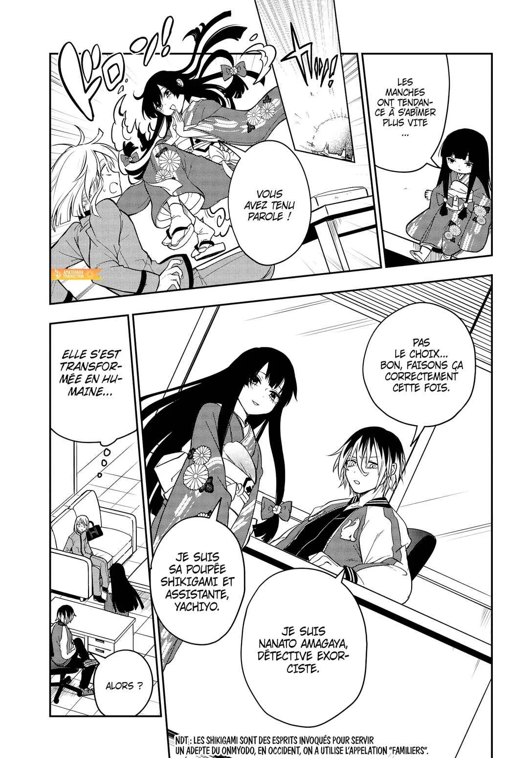 Tantei no Shikigami Chapitre 1: L'agence de détectives - Page 12