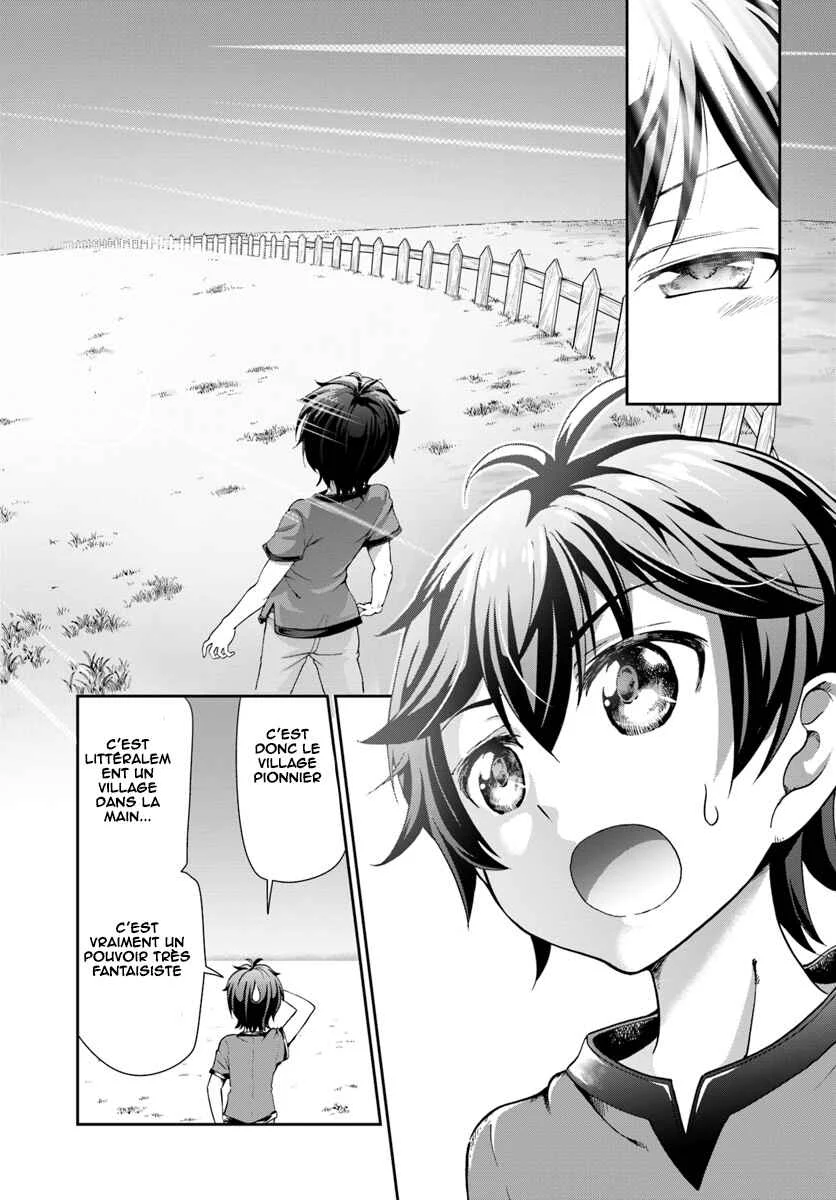 Tenohira Kaitaku Mura de Isekai Kenkokuki ~Fueteku Yome-tachi to Nonbiri Mujintou Life~ Chapitre 1 - Page 27