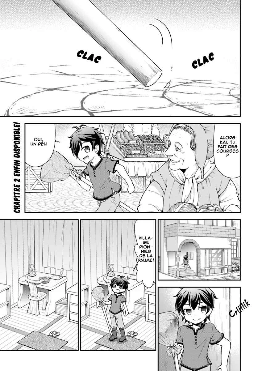 Tenohira Kaitaku Mura de Isekai Kenkokuki ~Fueteku Yome-tachi to Nonbiri Mujintou Life~ Chapitre 2 - Page 2