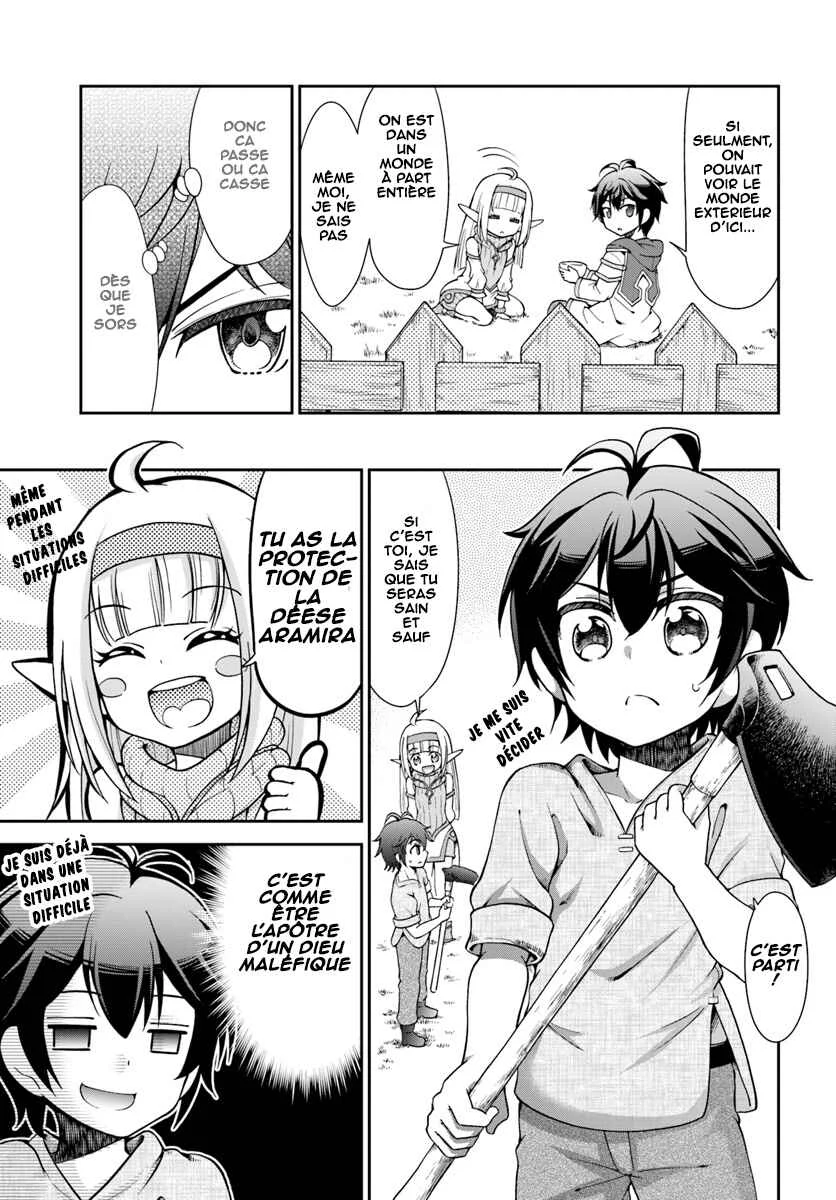 Tenohira Kaitaku Mura de Isekai Kenkokuki ~Fueteku Yome-tachi to Nonbiri Mujintou Life~ Chapitre 3 - Page 4