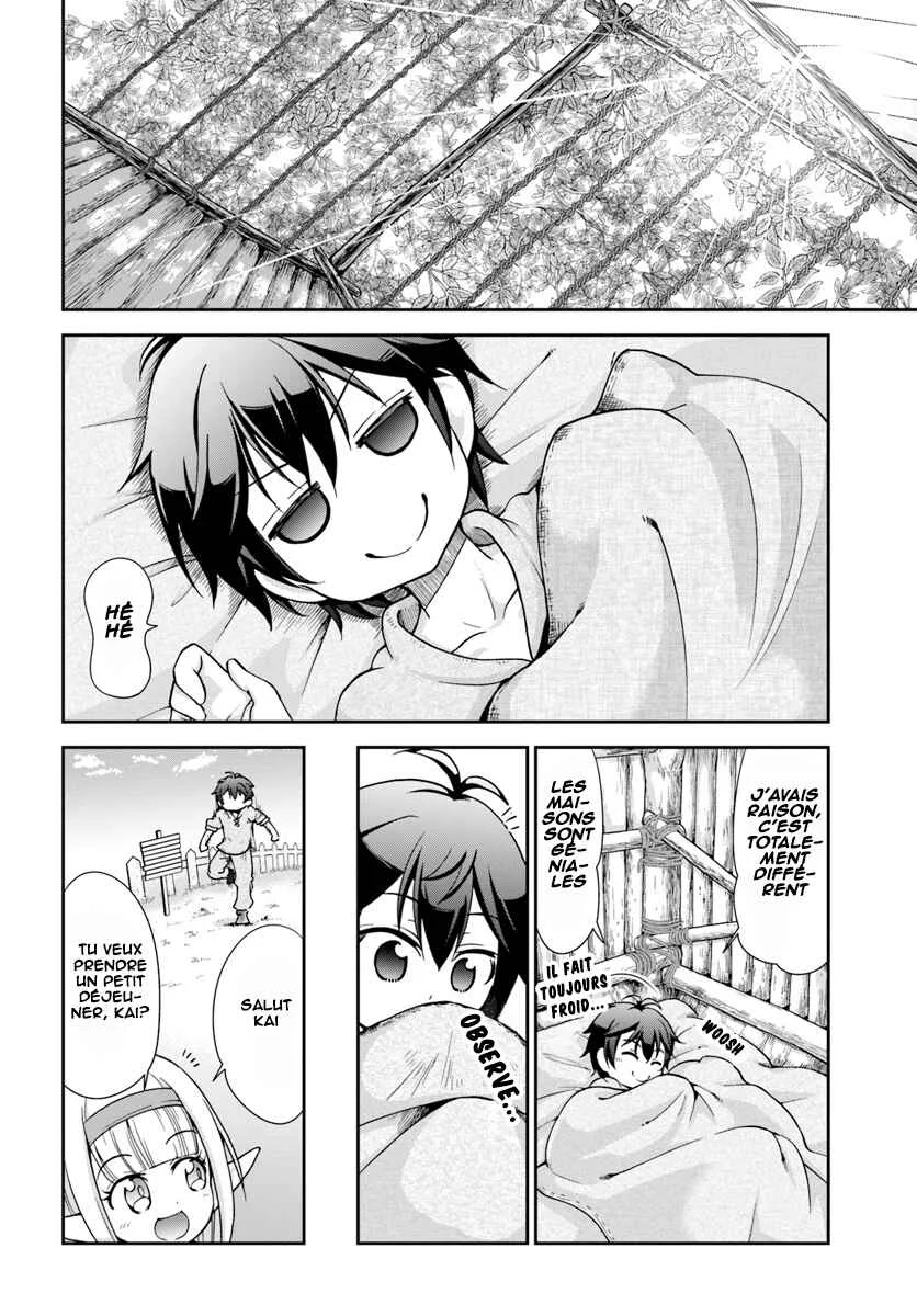 Tenohira Kaitaku Mura de Isekai Kenkokuki ~Fueteku Yome-tachi to Nonbiri Mujintou Life~ Chapitre 3 - Page 16
