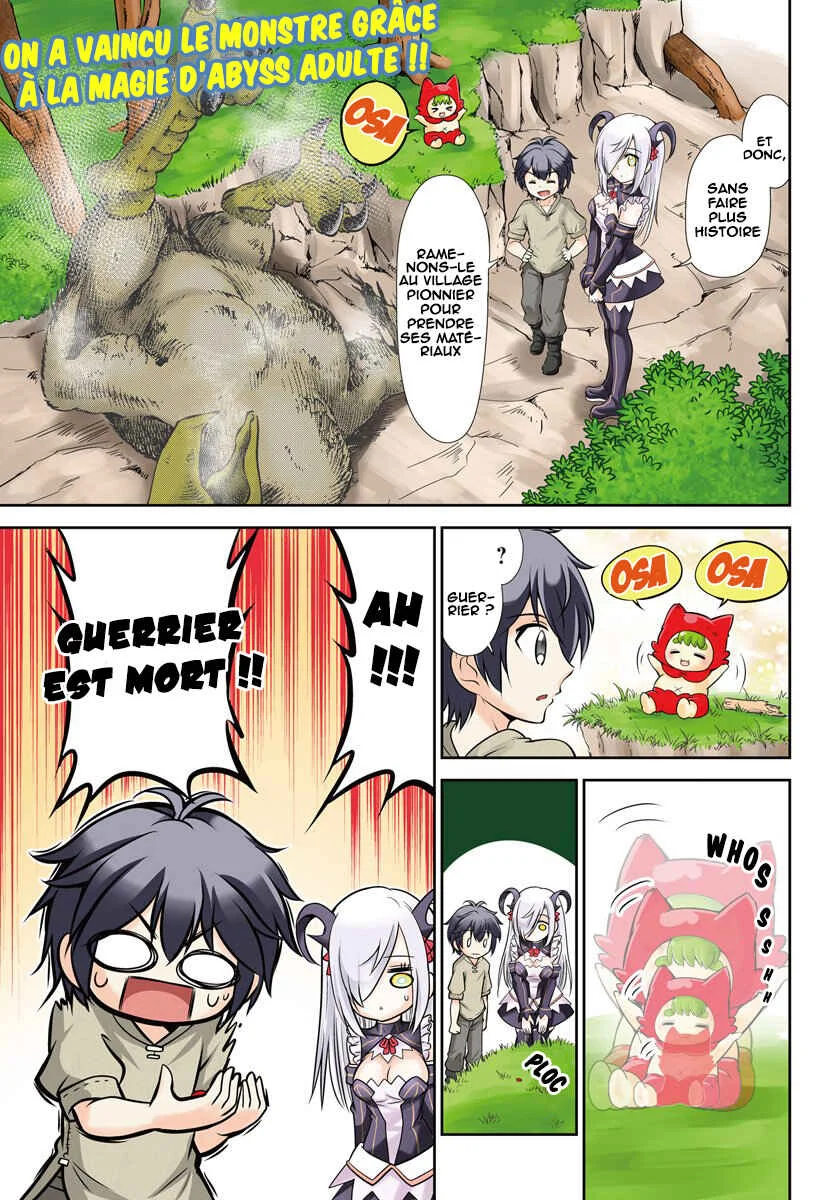 Tenohira Kaitaku Mura de Isekai Kenkokuki ~Fueteku Yome-tachi to Nonbiri Mujintou Life~ Chapitre 7 - Page 2