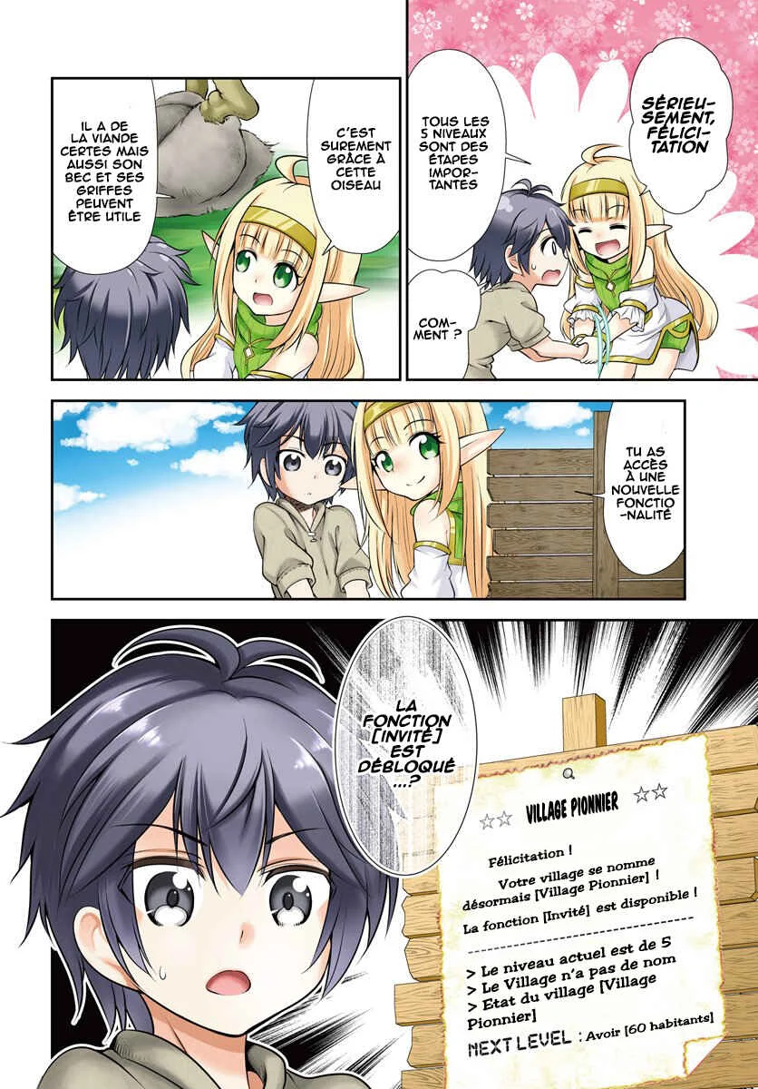 Tenohira Kaitaku Mura de Isekai Kenkokuki ~Fueteku Yome-tachi to Nonbiri Mujintou Life~ Chapitre 7 - Page 5