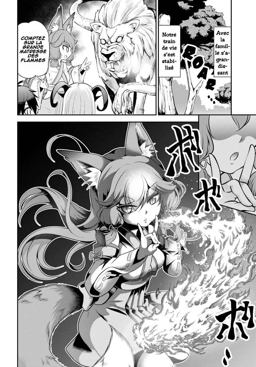 Tenohira Kaitaku Mura de Isekai Kenkokuki ~Fueteku Yome-tachi to Nonbiri Mujintou Life~ Chapitre 9 - Page 4