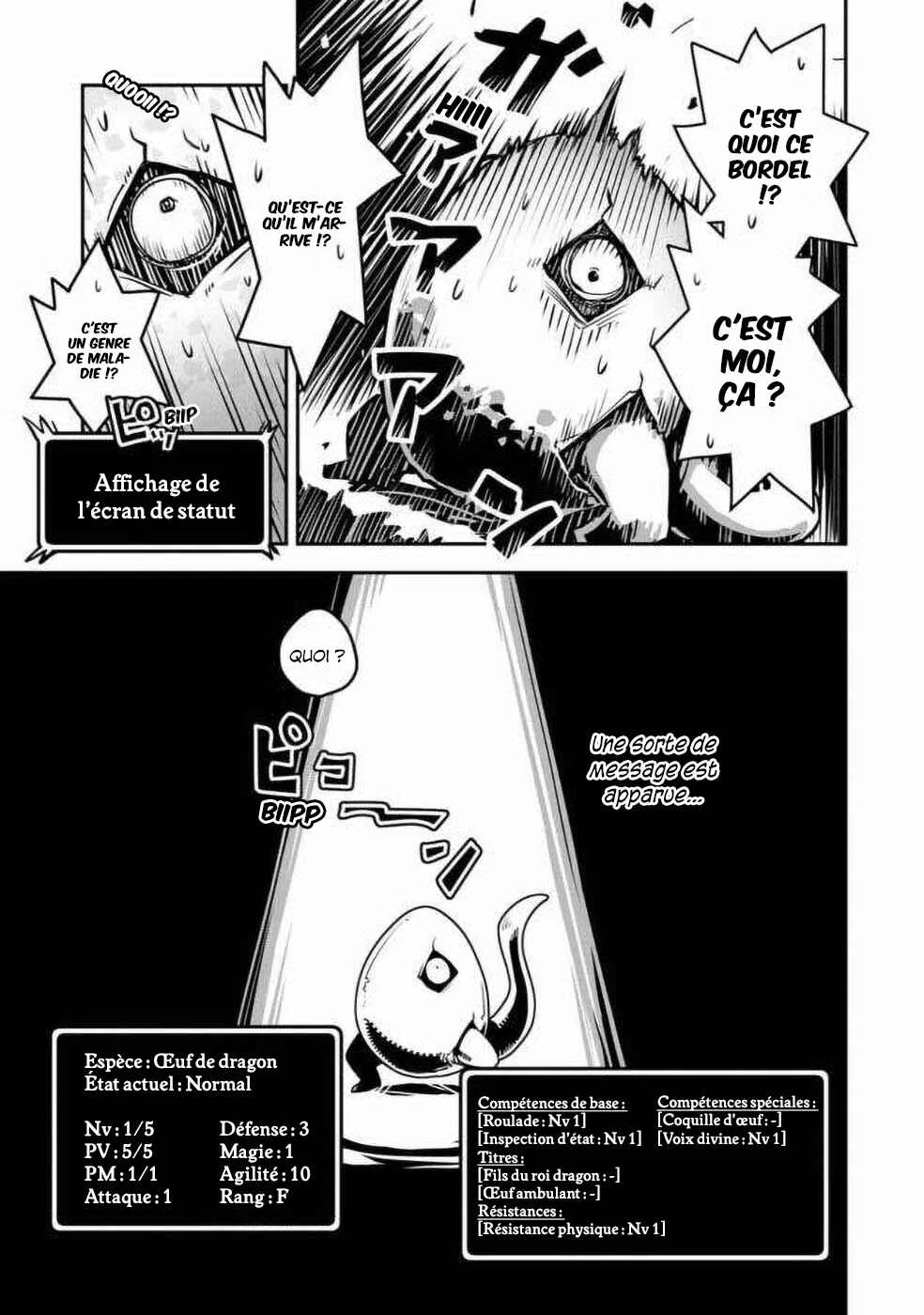 Tensei Shitara Dragon no Tamago datta: Ibara no Dragon Road Chapitre 1 - Page 4