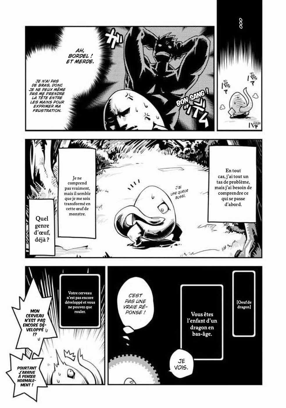 Tensei Shitara Dragon no Tamago datta: Ibara no Dragon Road Chapitre 1 - Page 6
