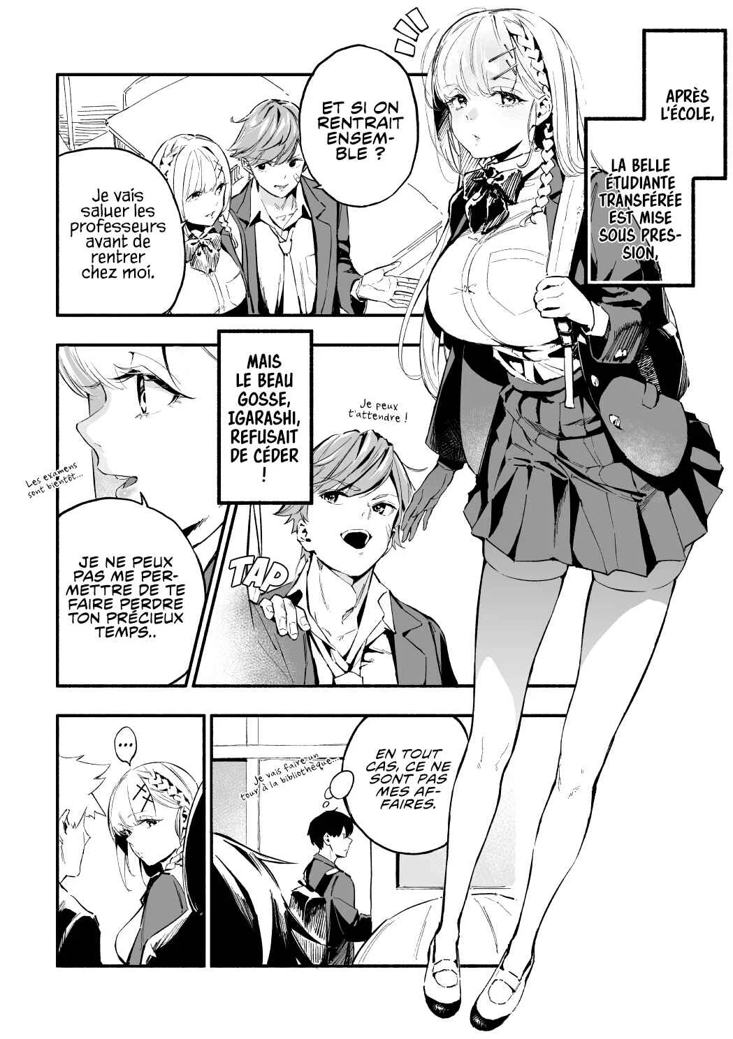 The Angelic Transfer Student and Mastophobia-kun Chapitre 3 - Page 1