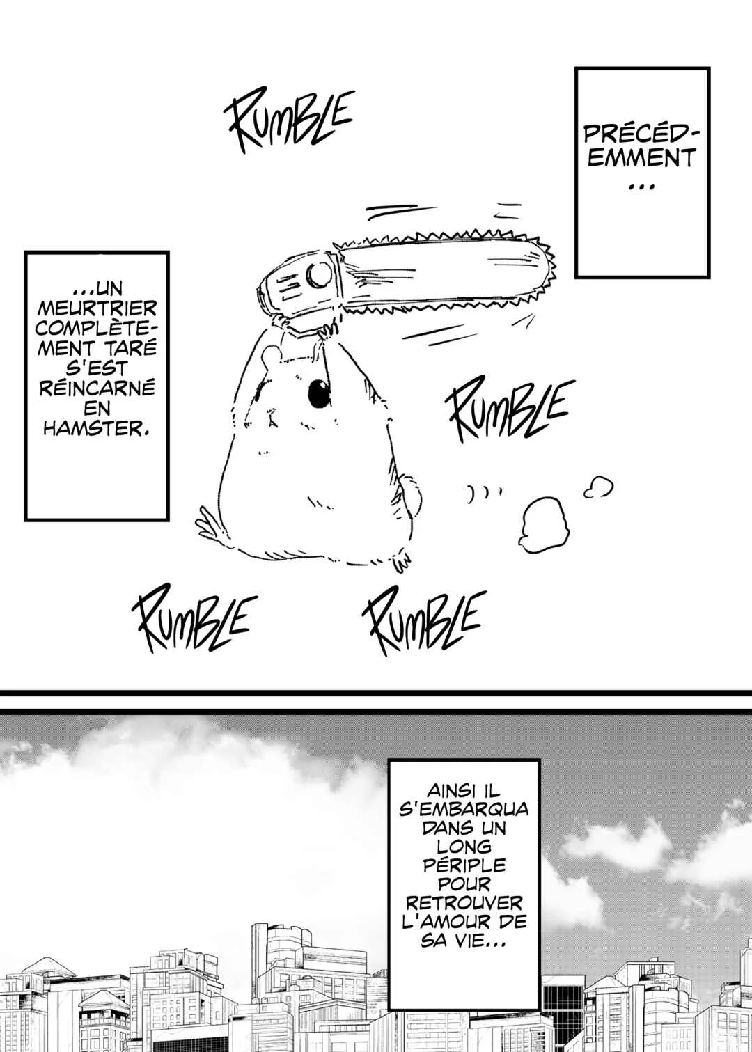 The Crazed Murderer Reincarnated as a Hamster Chapitre 2 - Page 1