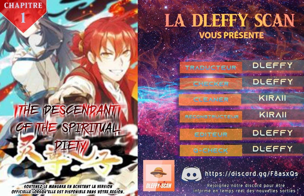 The Descent of the Spiritual Deity Chapitre 1 - Page 1
