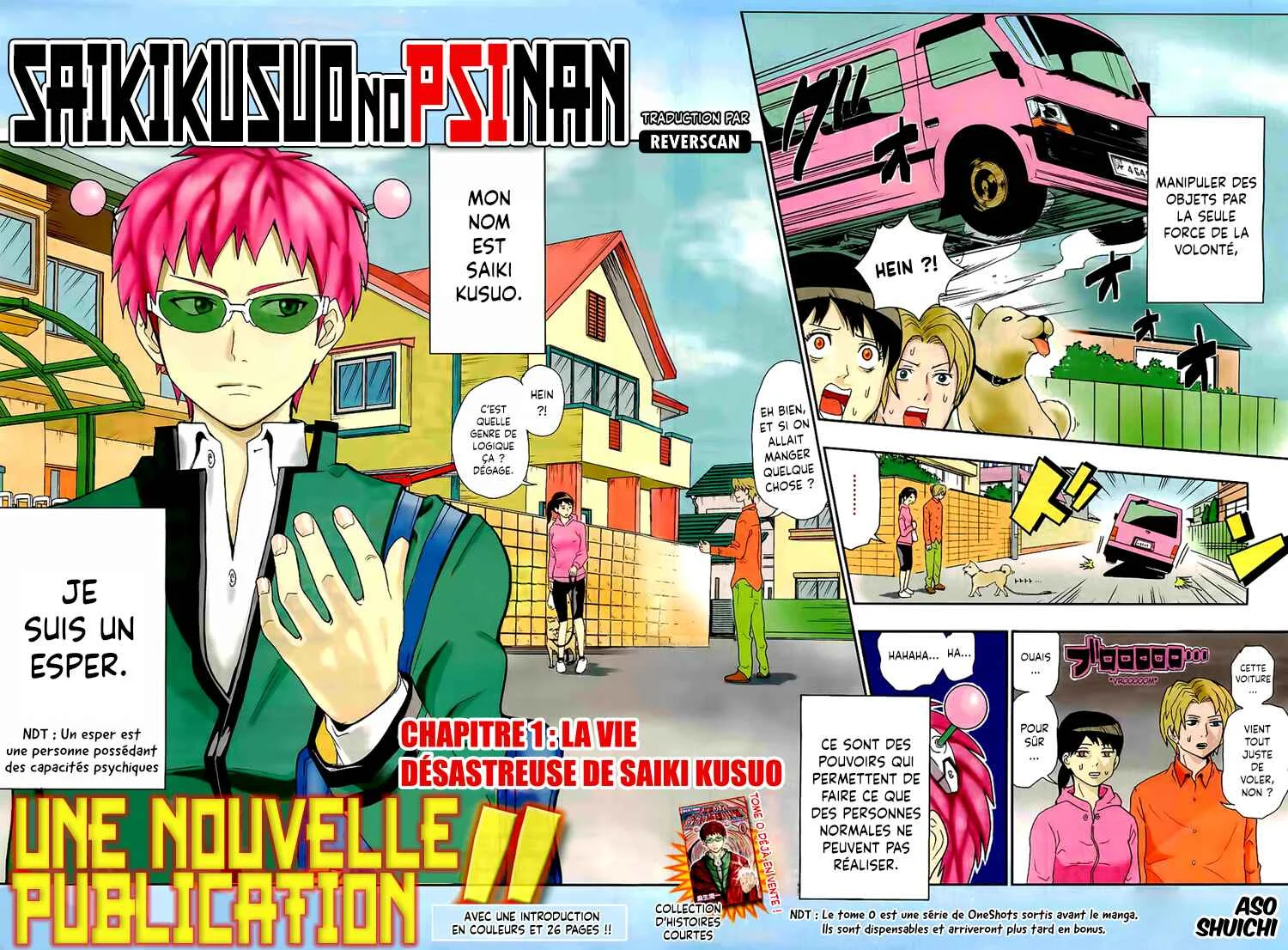 The Disastrous Life of Saiki K. Chapitre 1: La vie désastreuse de Saiki Kusuo - Page 6